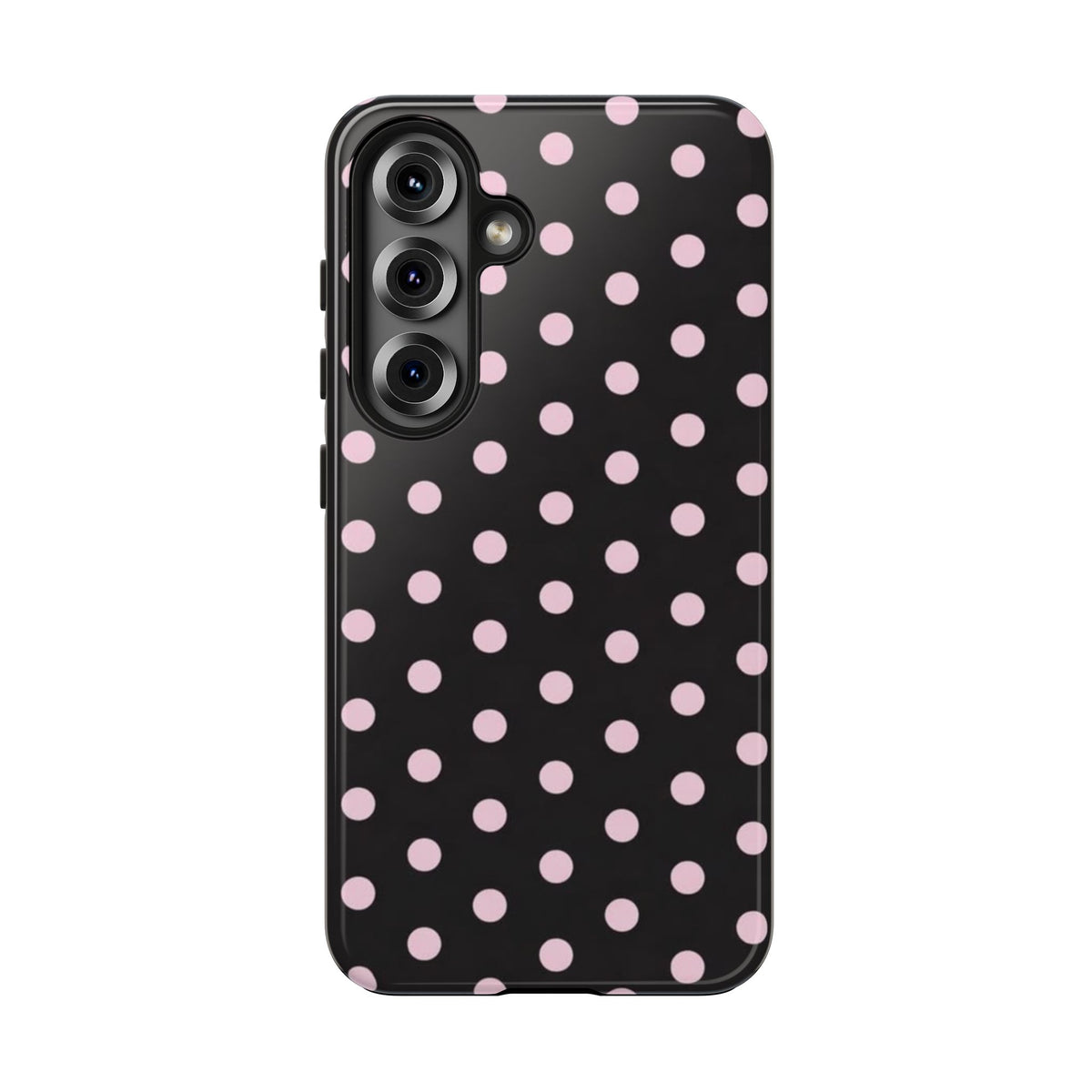 Black and Pink Spots Phone Case