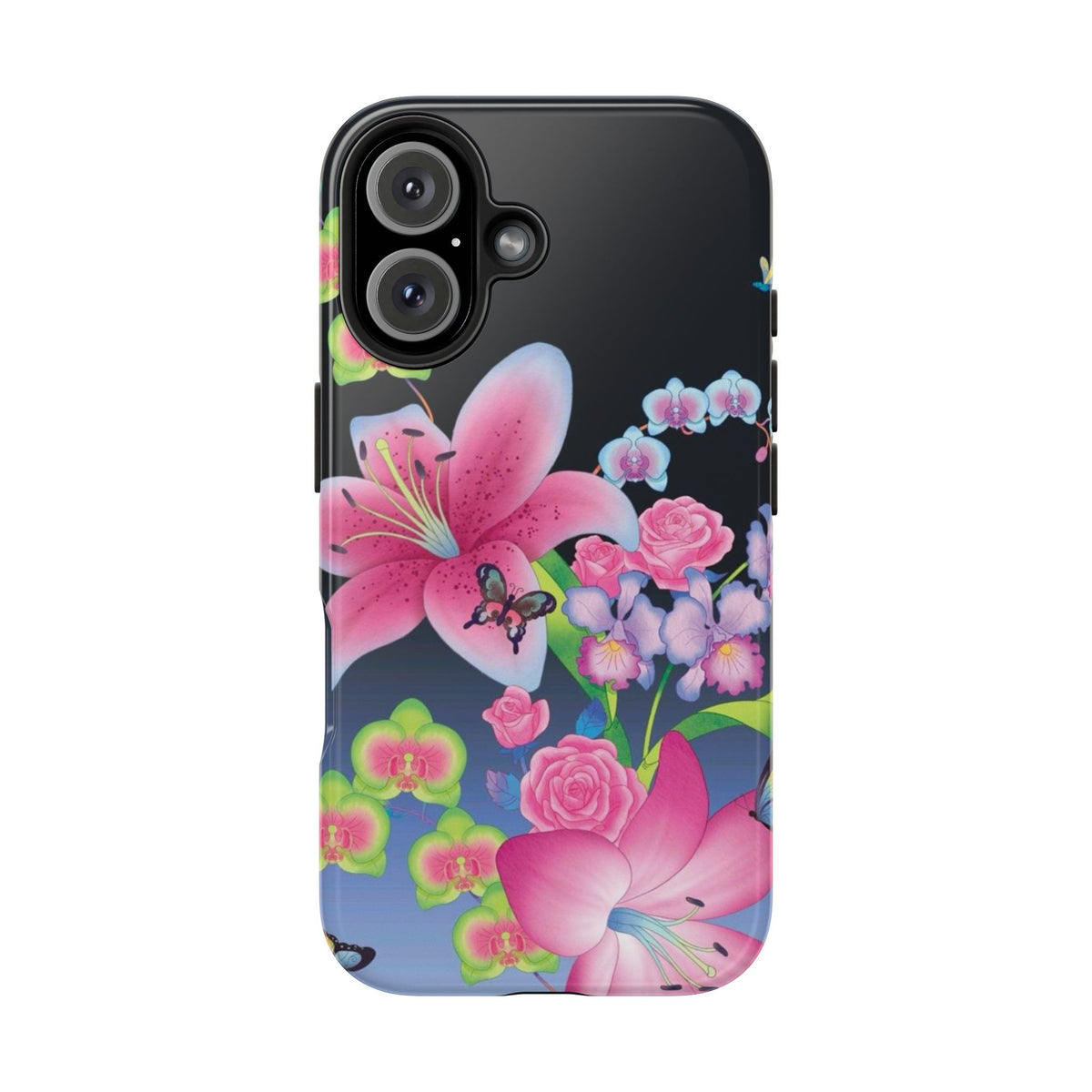 Bright Lily and Orchid  Phone Case