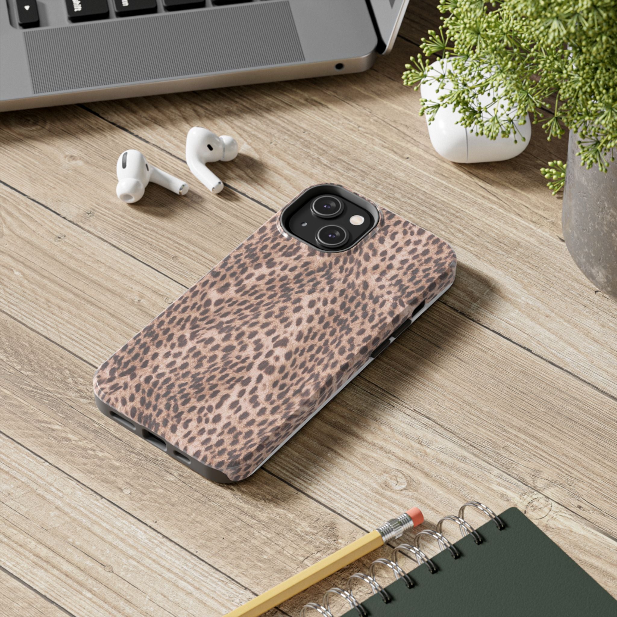 Classy Cheetah Fawn Leopard - Tough Impact-Resistant Case