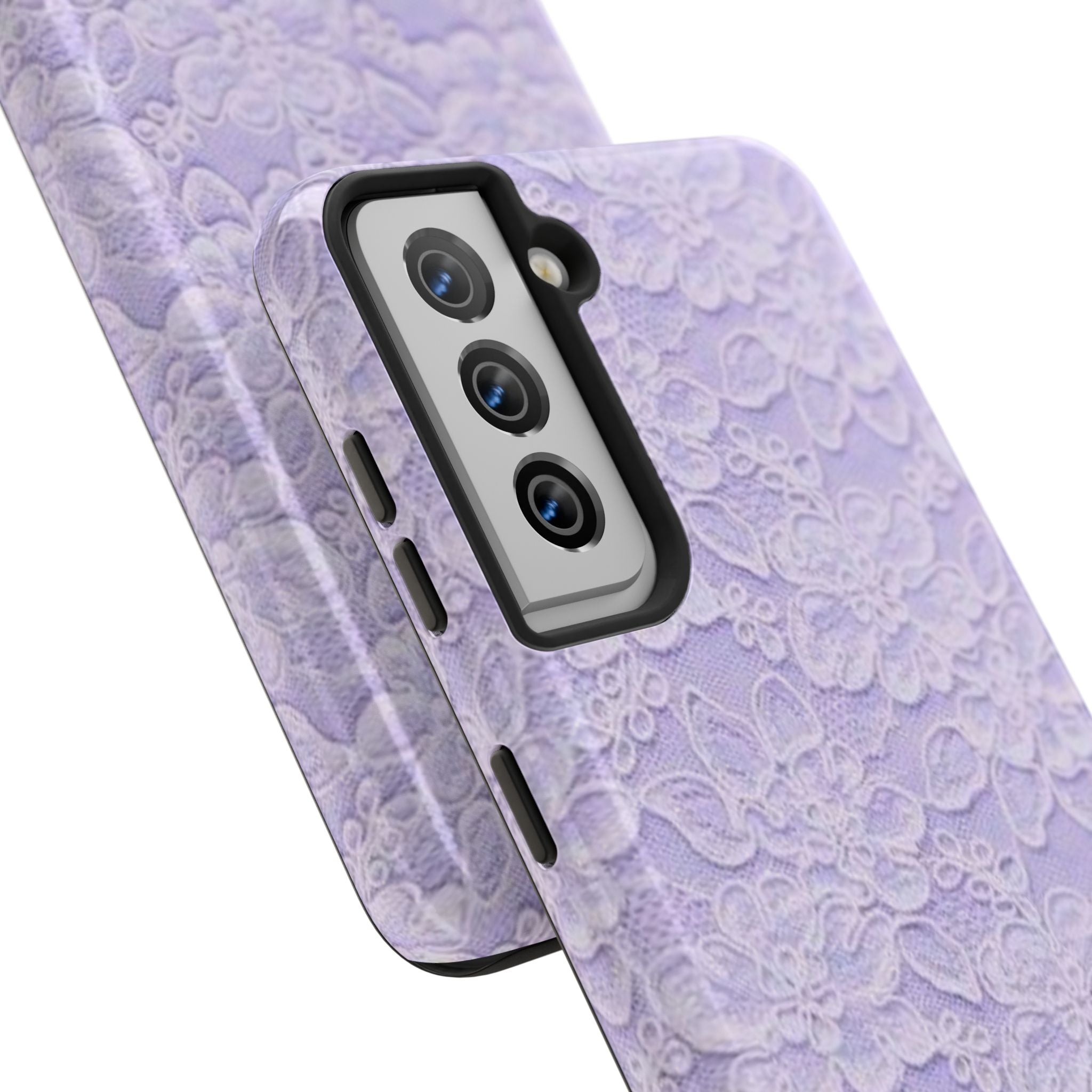 Purple Lace Cute Coquette Phone Case