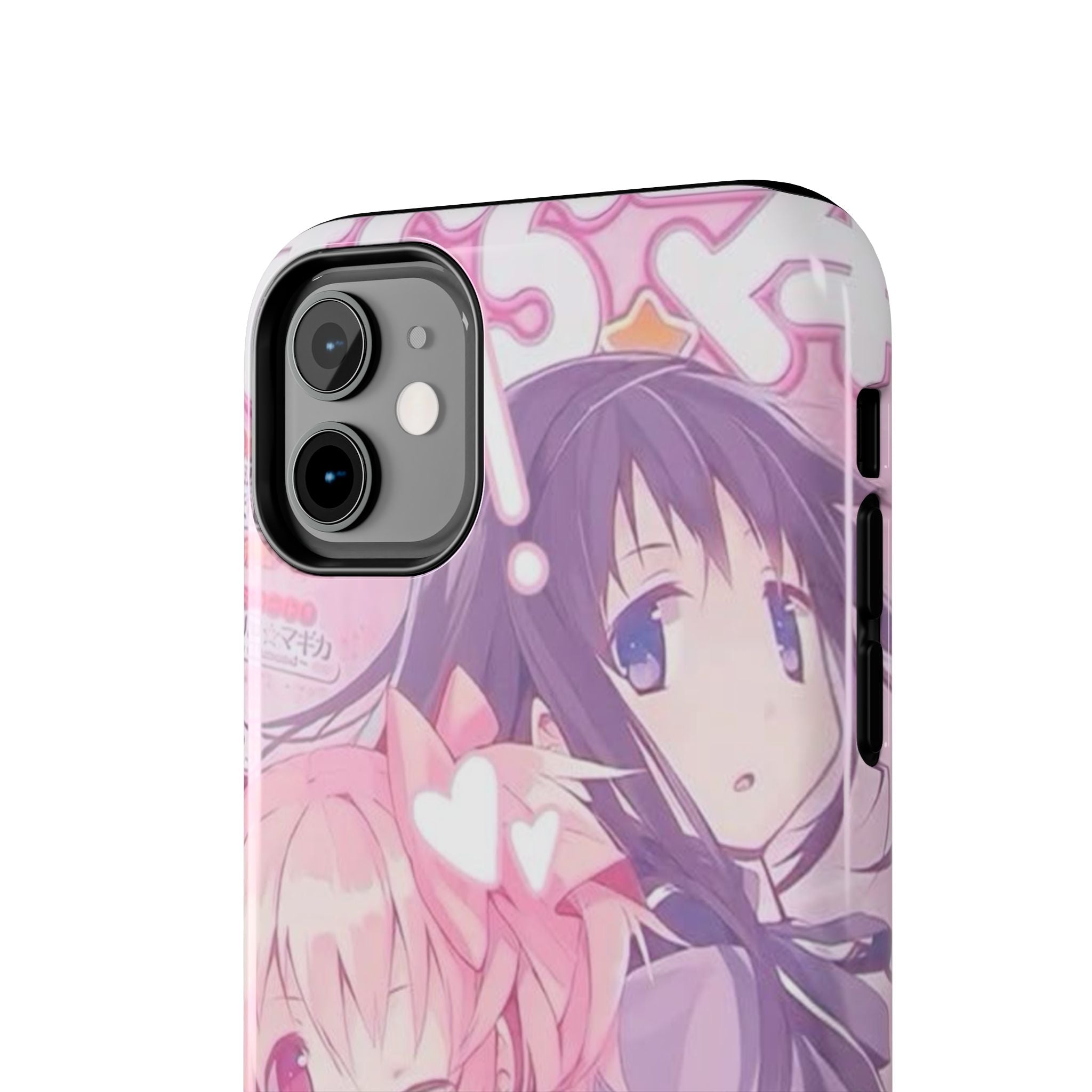 Cute Pink and Purple Anime Phone Case