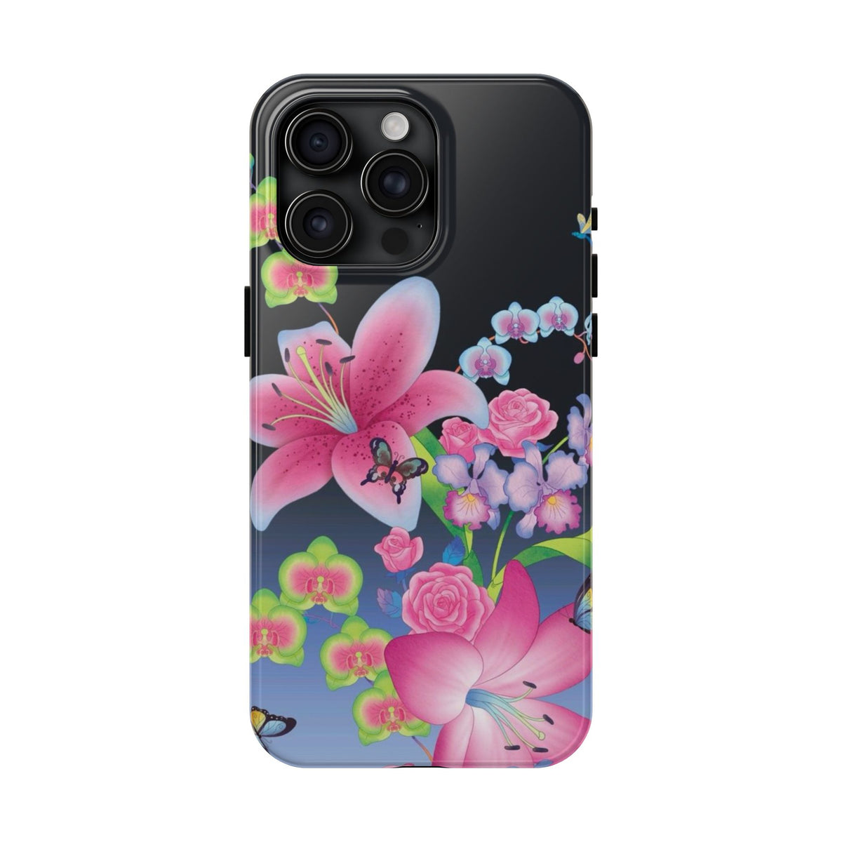 Bright Lily and Orchid  Phone Case