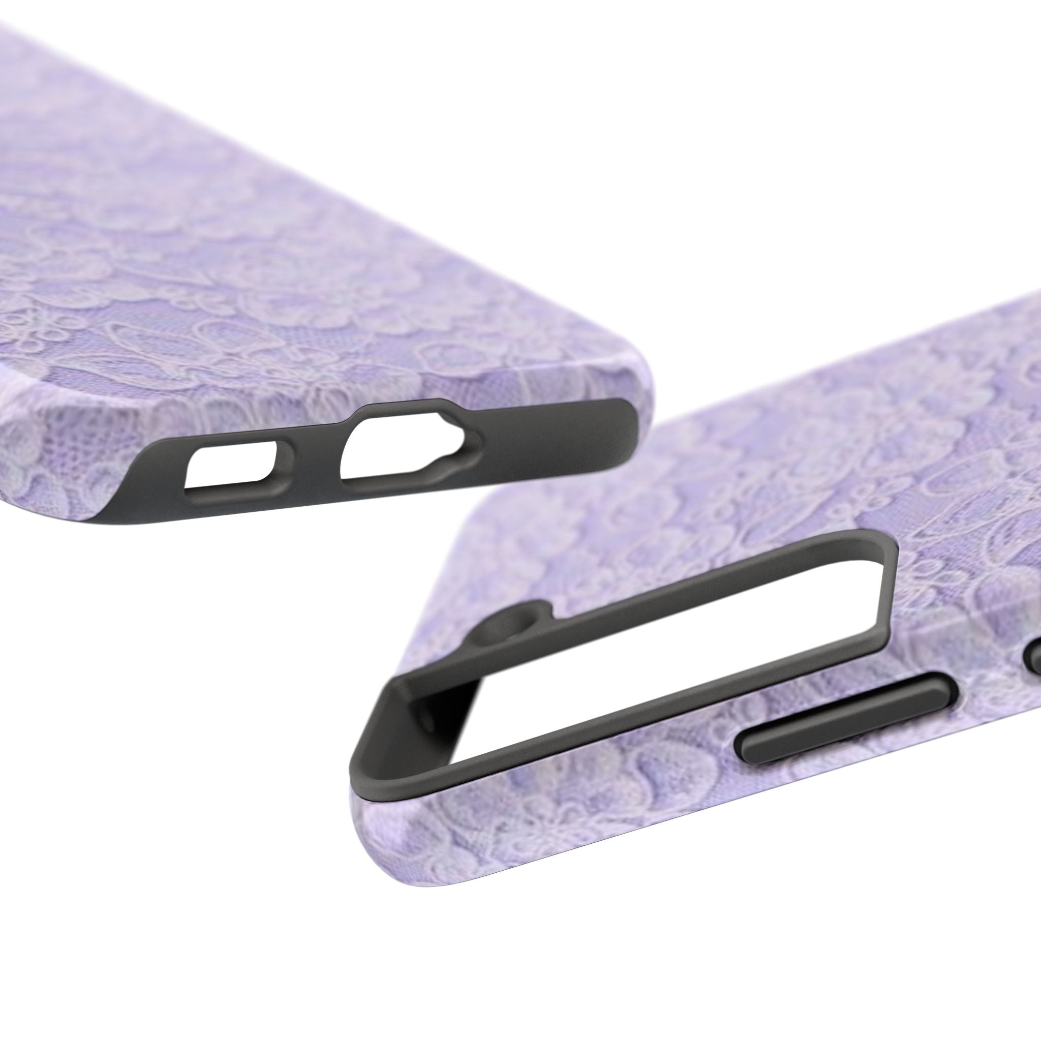 Purple Lace Cute Coquette Phone Case