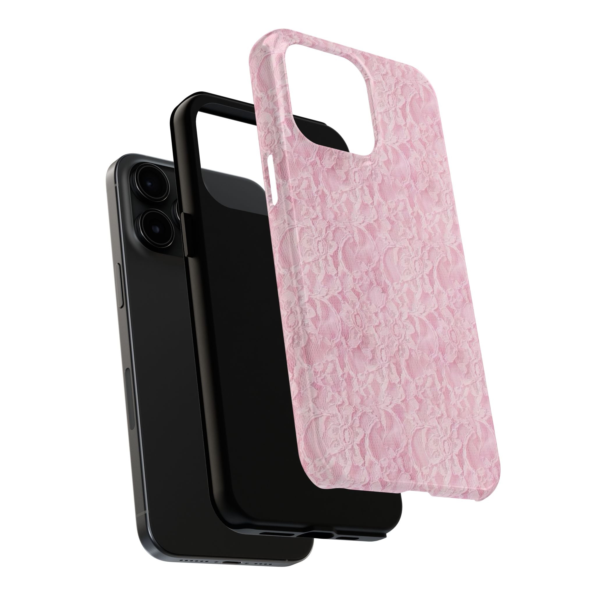 Pink Lace Phone Case