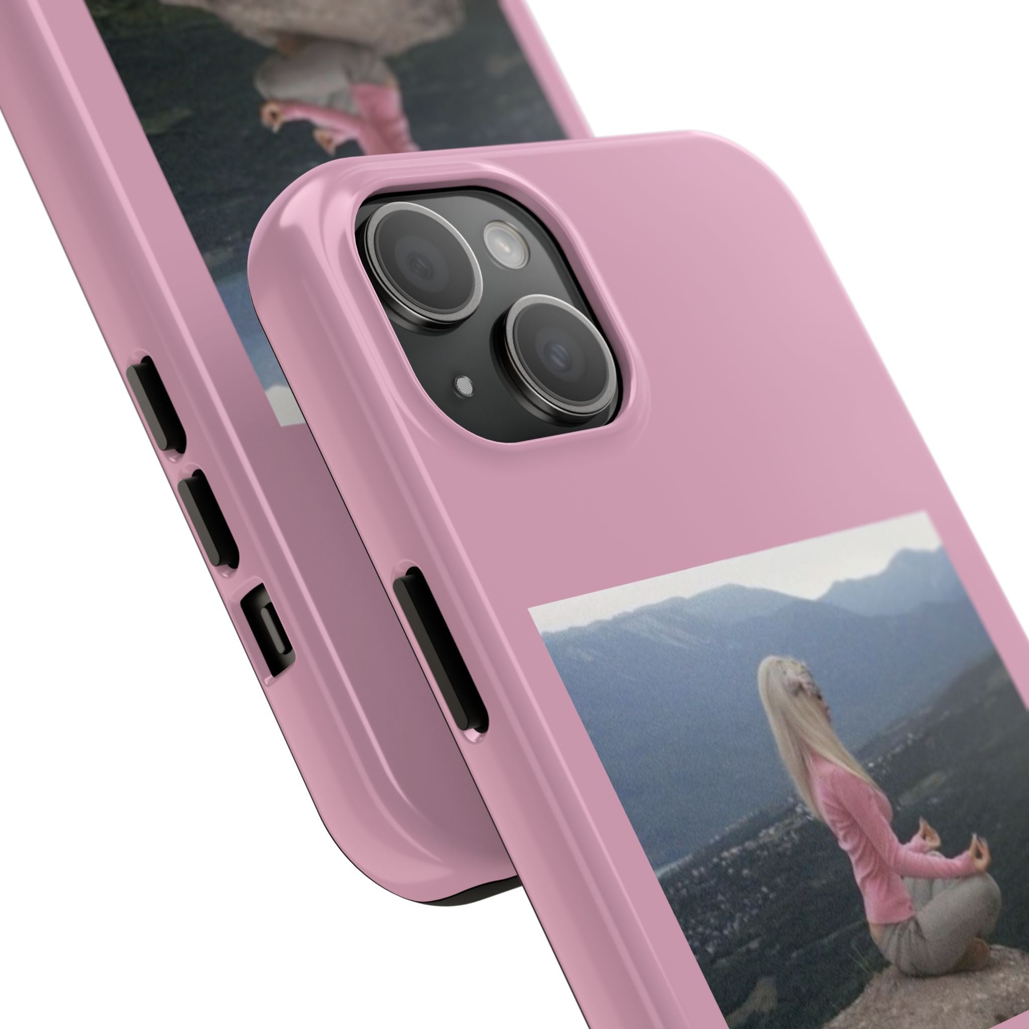 Manifestation Yoga Girl Manifesting Meme Phone Case