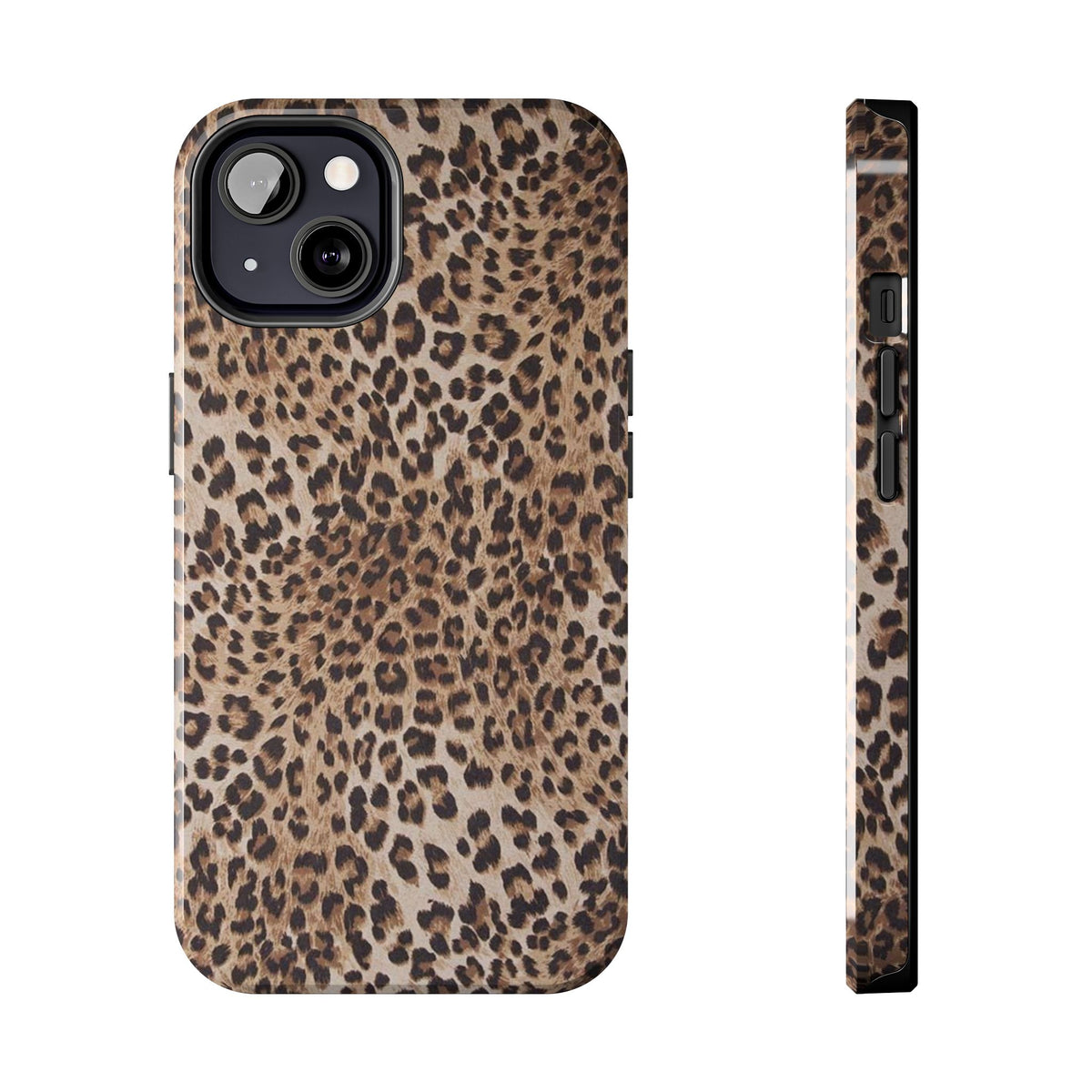 Small Graphic Cheetah Print Phone Case
