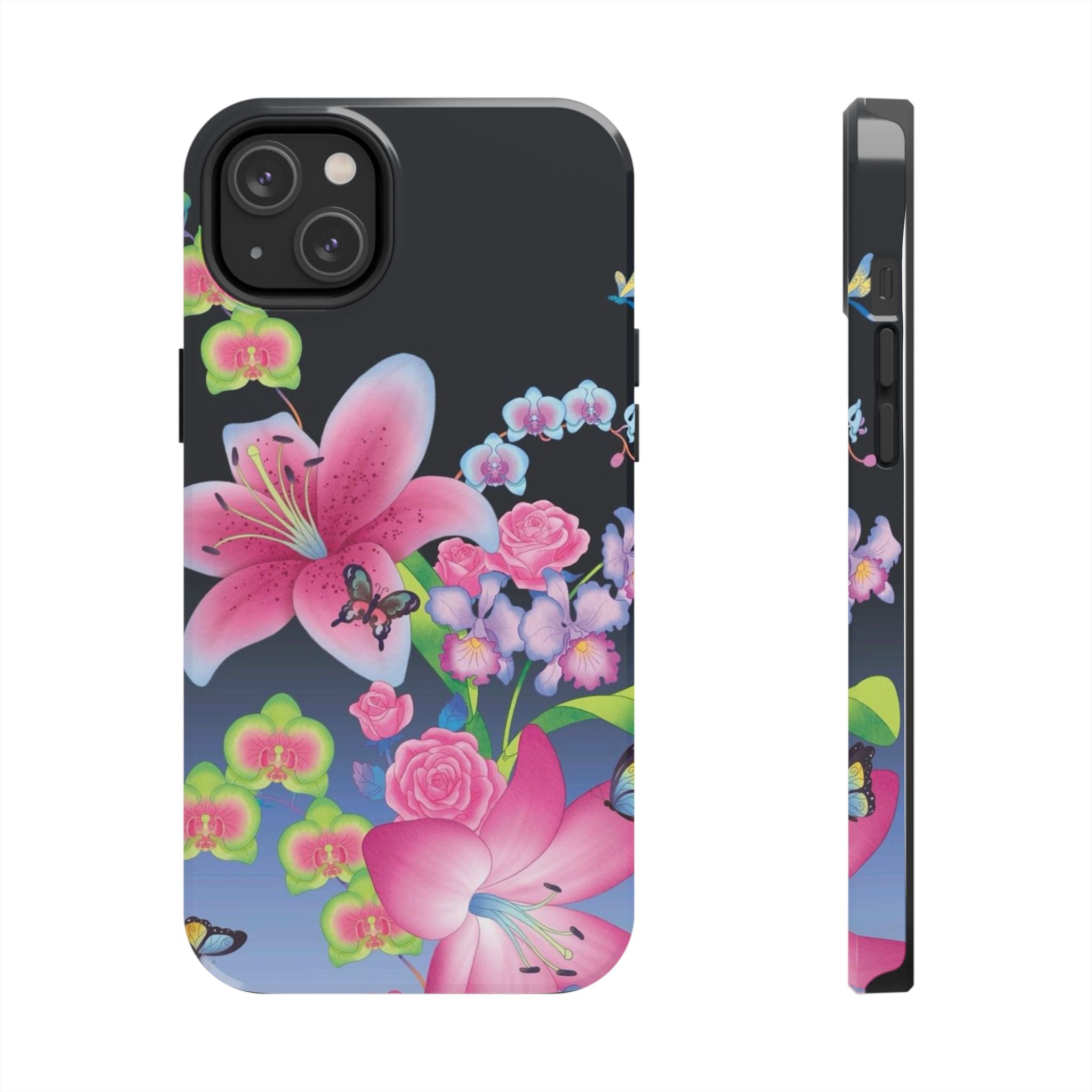 Bright Lily and Orchid  Phone Case