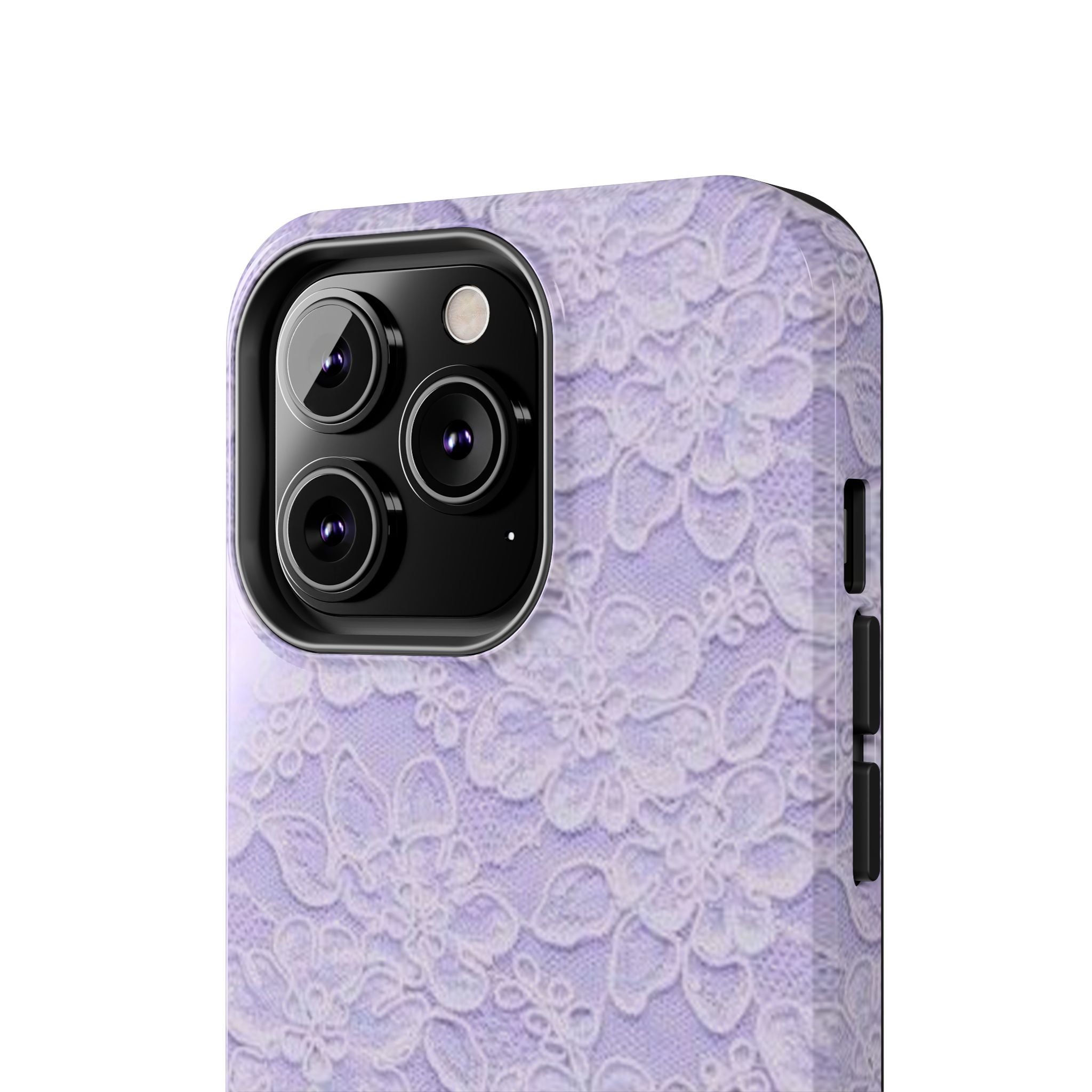Purple Lace Cute Coquette Phone Case