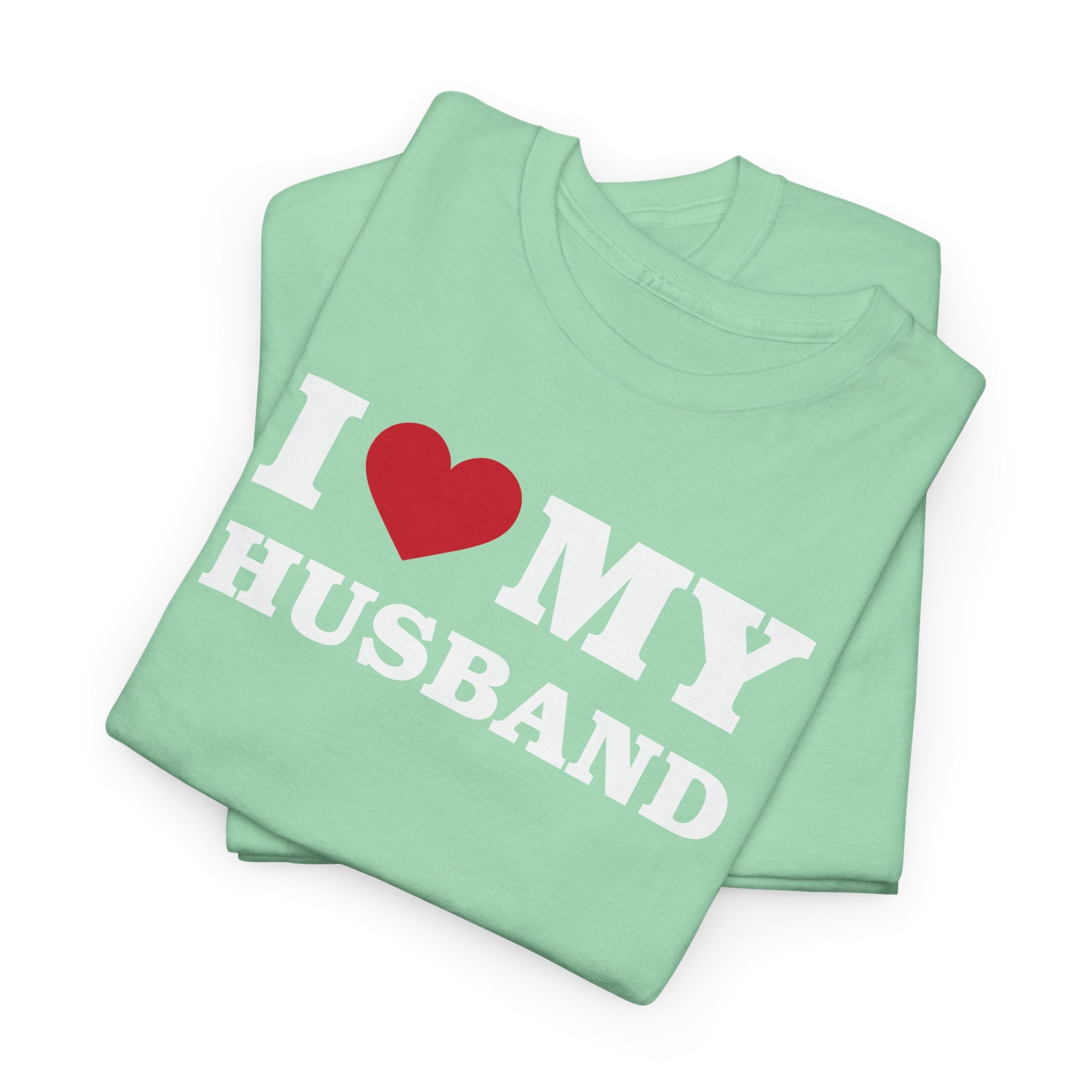 I Heart My Husband 100% Cotton Tee