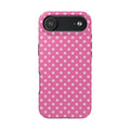Pink on Pink Polka Dot Phone Case  - Tough Impact-Resistant Case