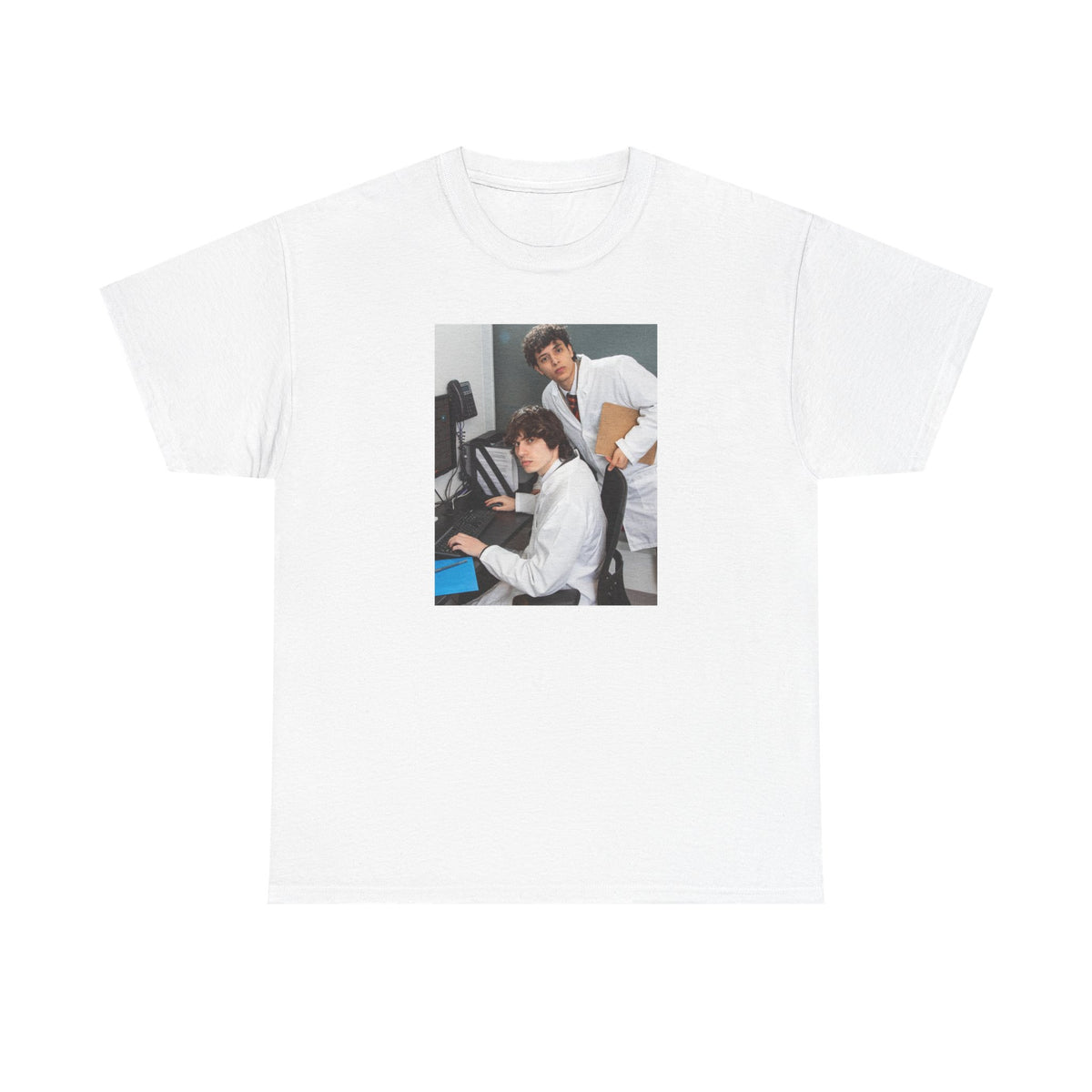 Proud Slushy Noobz Doctor Photo Martin and Hamzah Fan Merch Unisex Heavy Cotton Tee