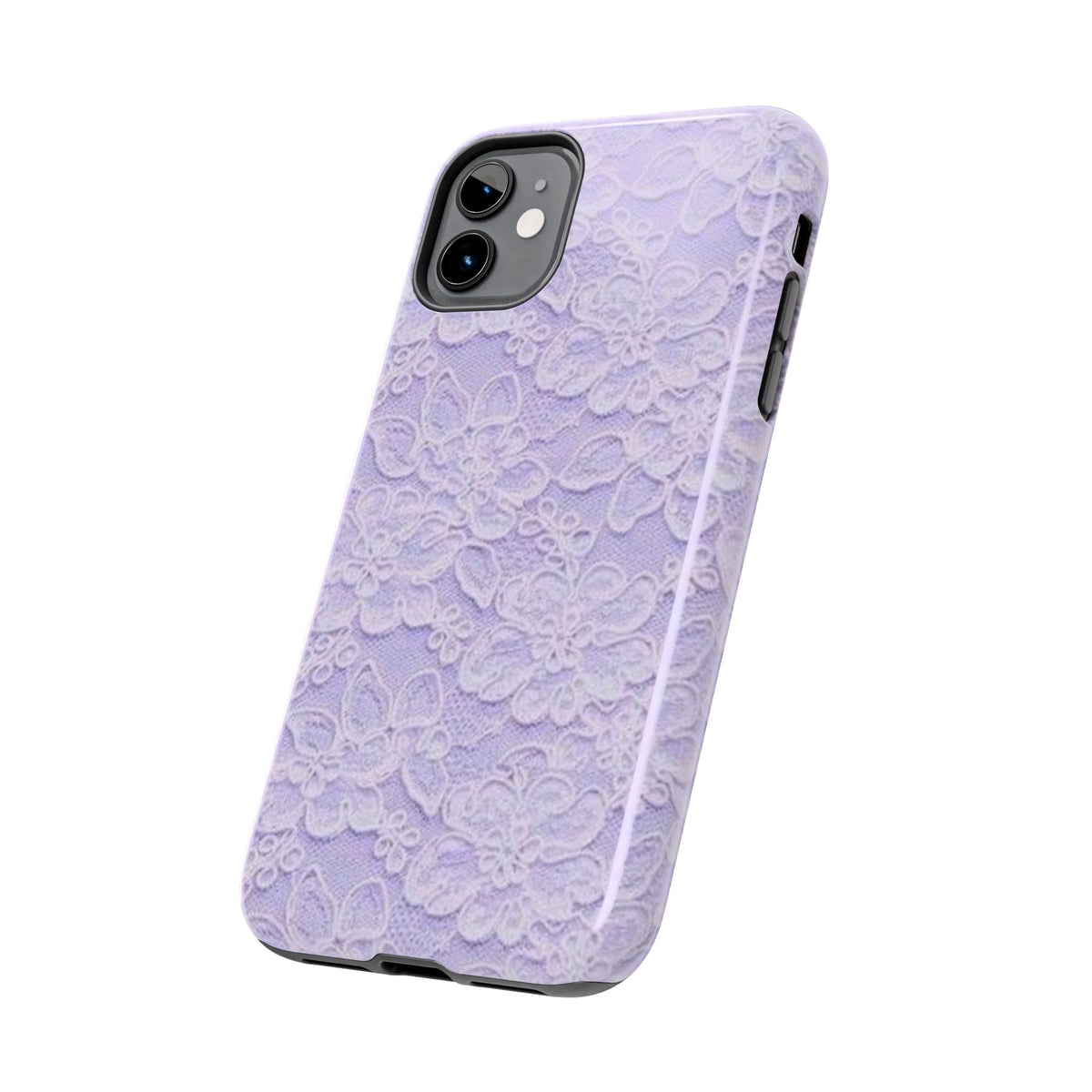 Purple Lace Cute Coquette Phone Case