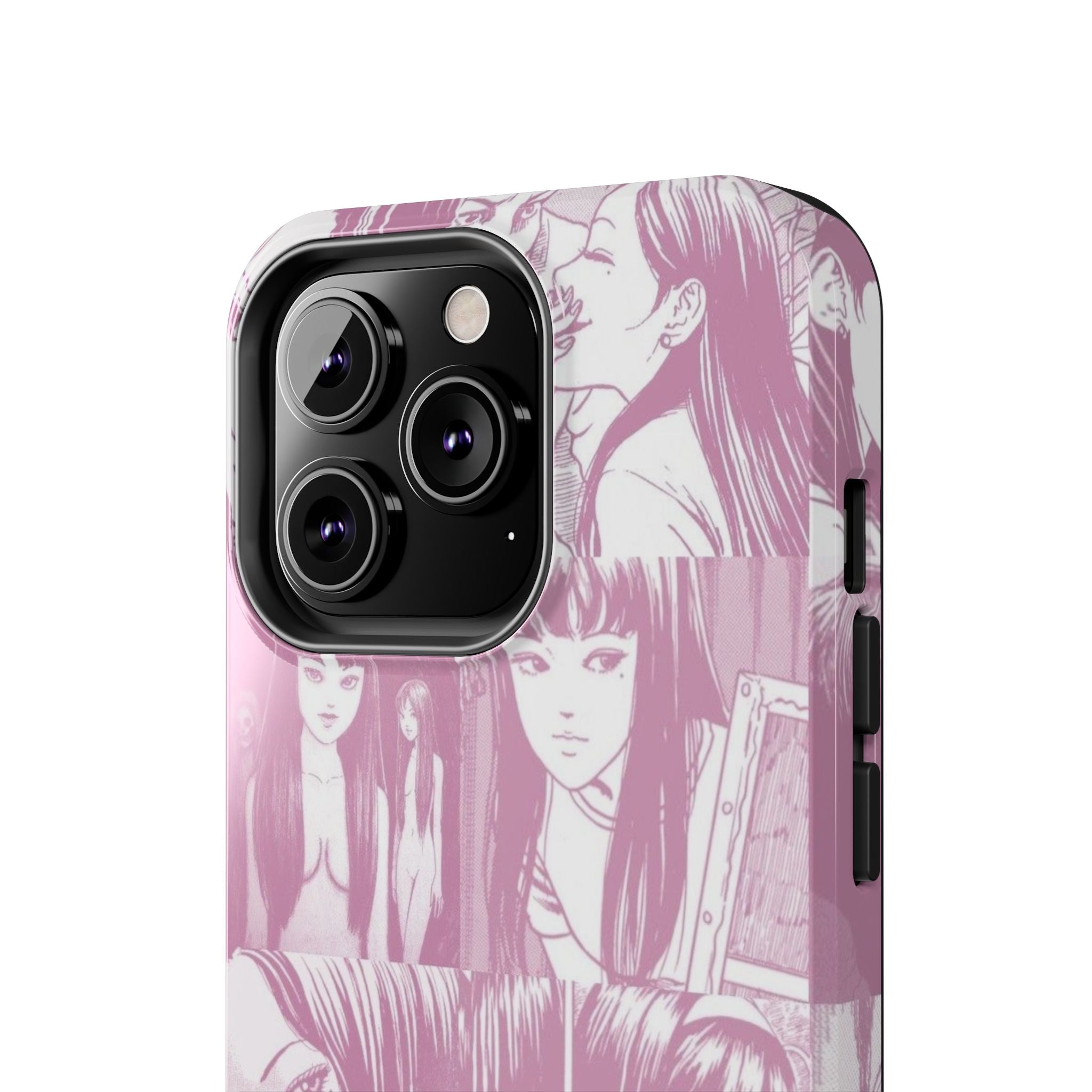 Cute Pink Anime Girl Comic BookPhone Case  - Tough Impact-Resistant Cases