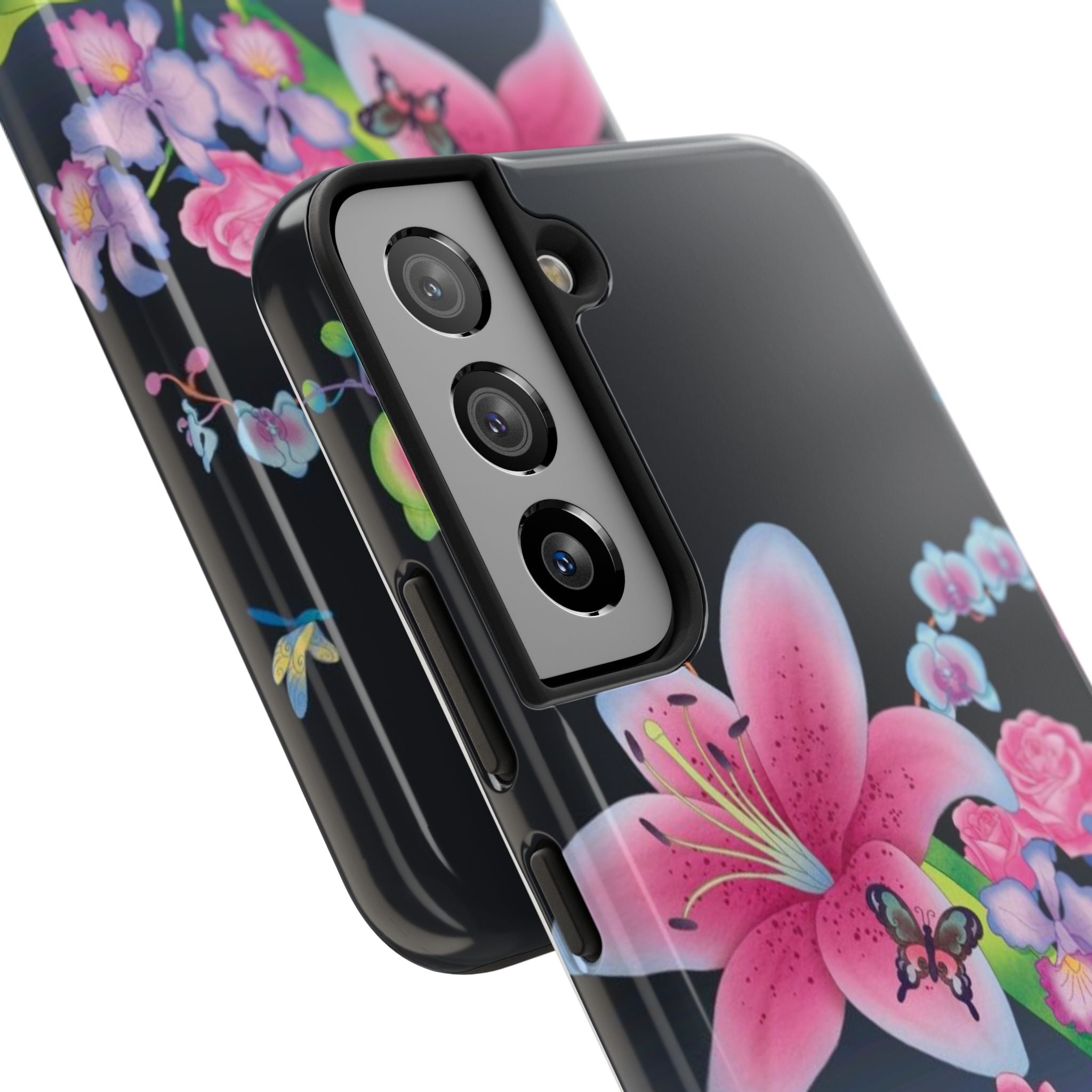 Bright Lily and Orchid  Phone Case