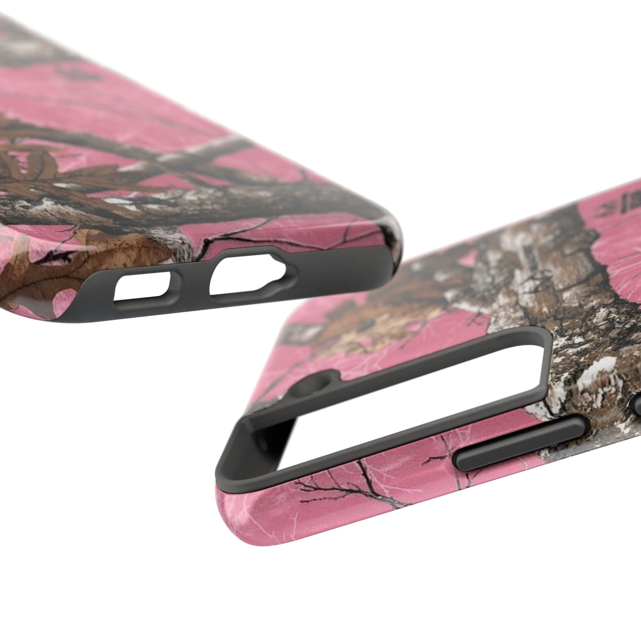 Pink Camo Real Tree Phone Case  - Tough Impact-Resistant Case