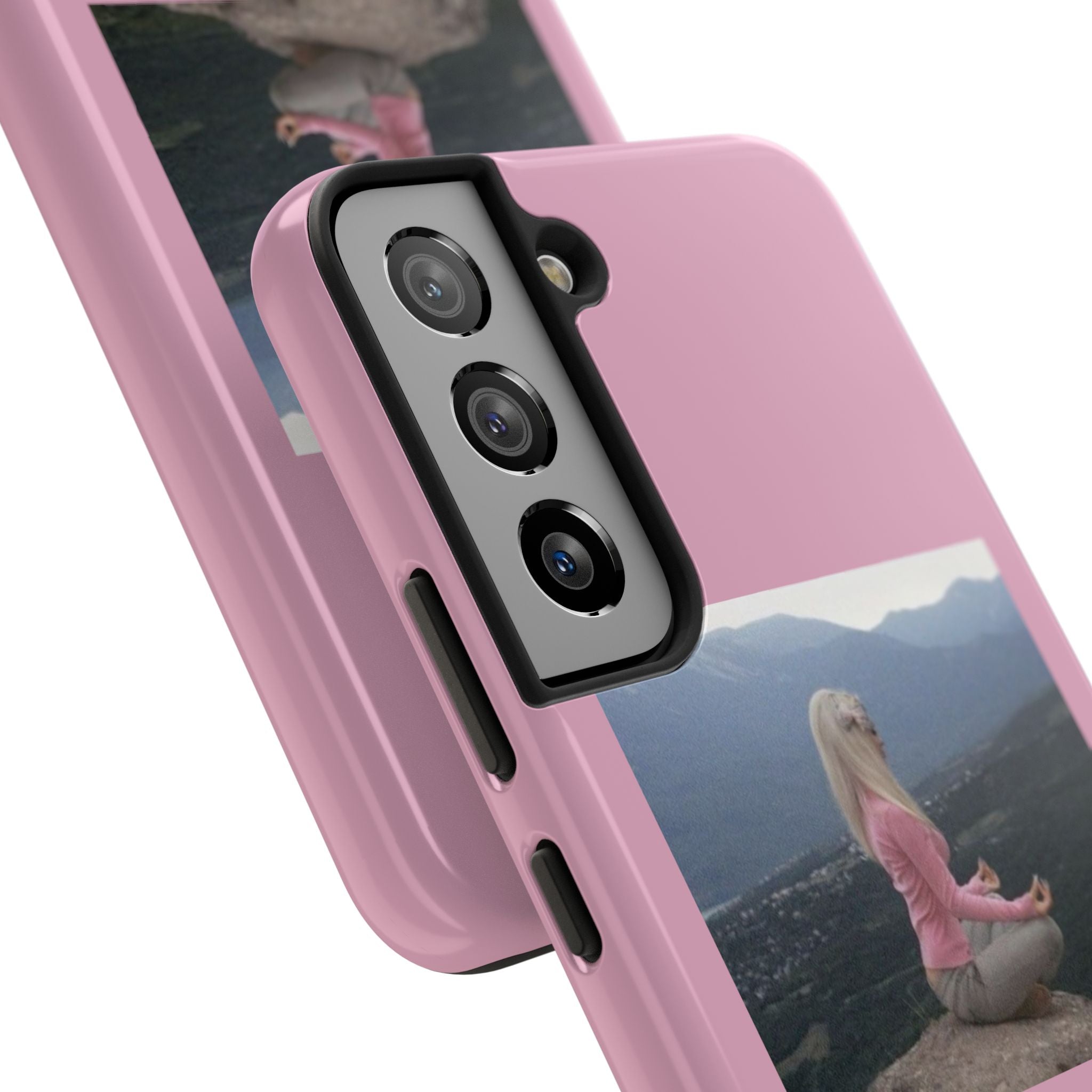 Manifestation Yoga Girl Manifesting Meme Phone Case