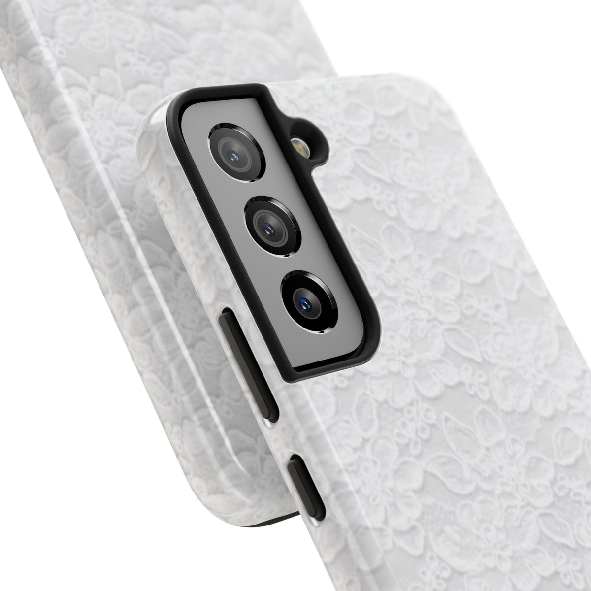 White Lace Coquette Phone Case