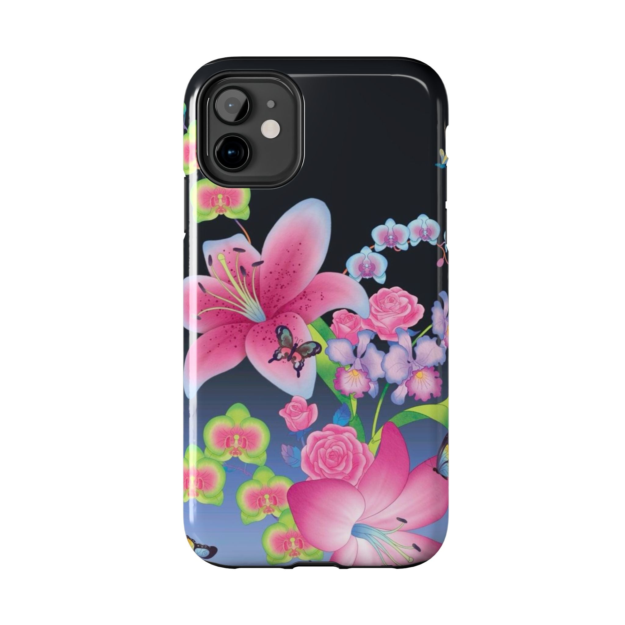 Bright Lily and Orchid  Phone Case