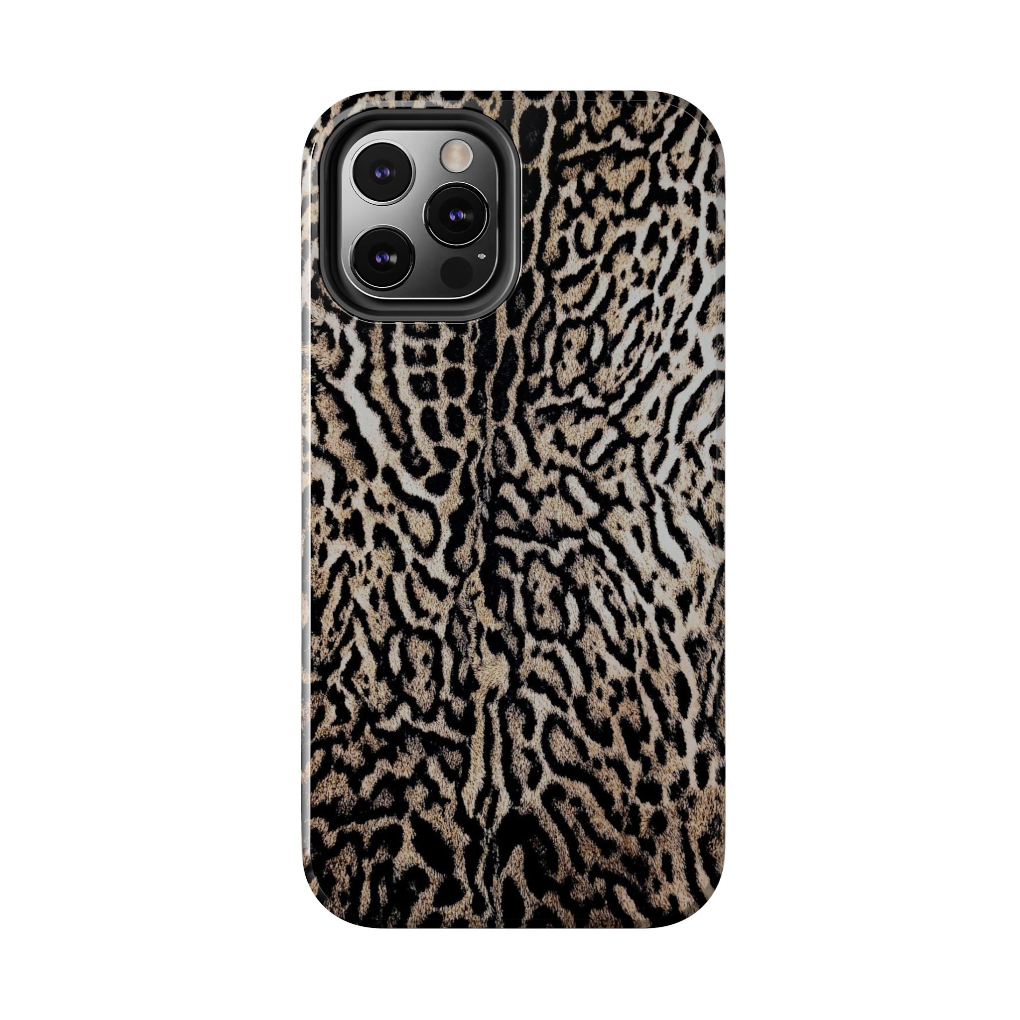 Classic Leopard Cheetah Photo Print Phone Case  - Tough Impact-Resistant Case