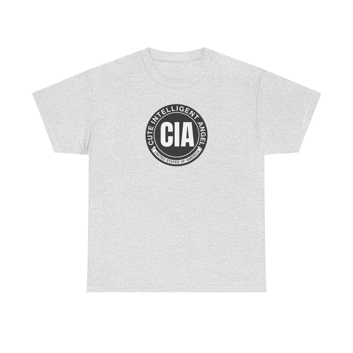CIA Cute Intelligent Angel 100% Cotton Tee