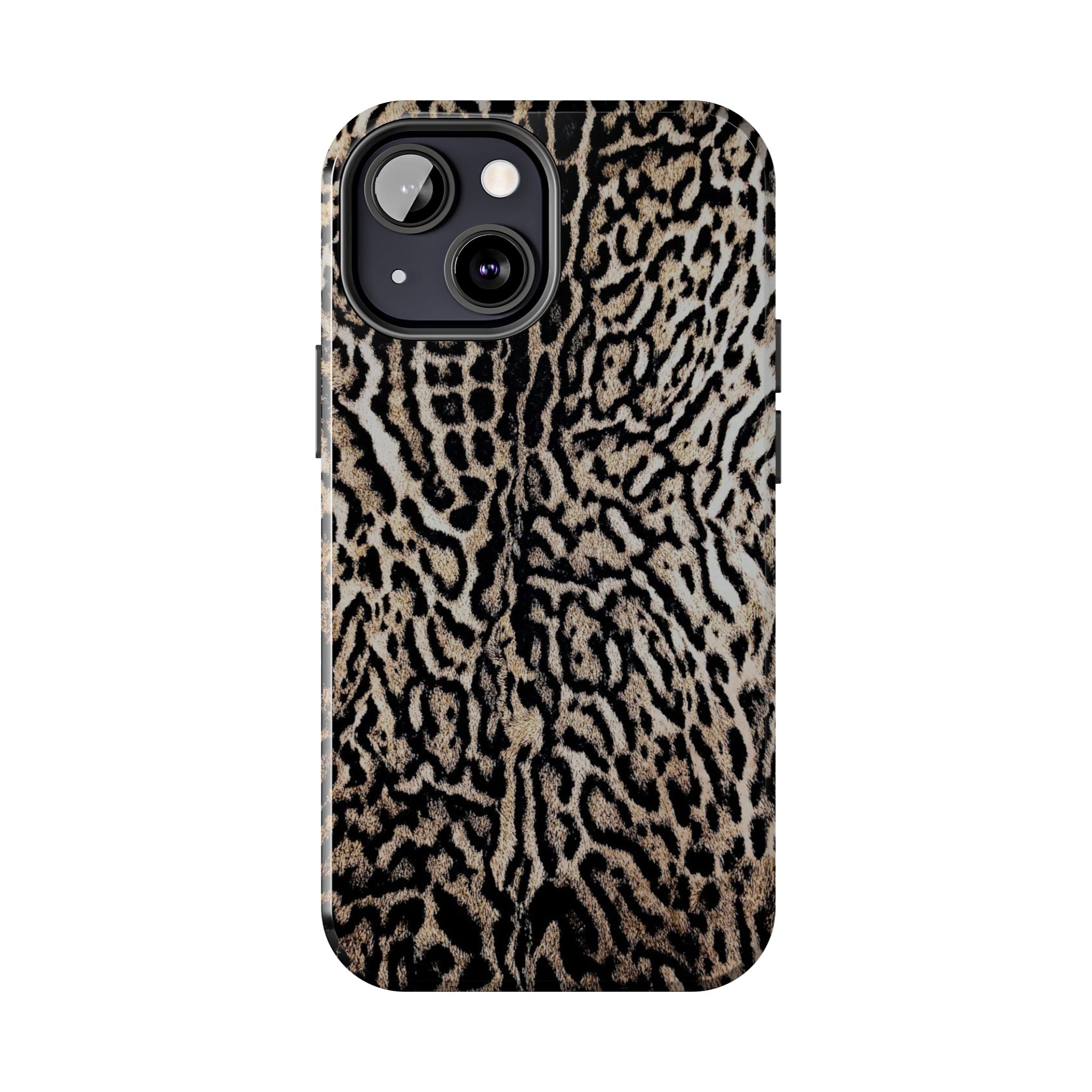 Classic Leopard Cheetah Photo Print Phone Case  - Tough Impact-Resistant Case