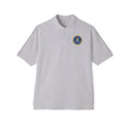 FBI Custom Halloween Polo Shirt Badge Logos on Front and Back - Men's Piqué Polo