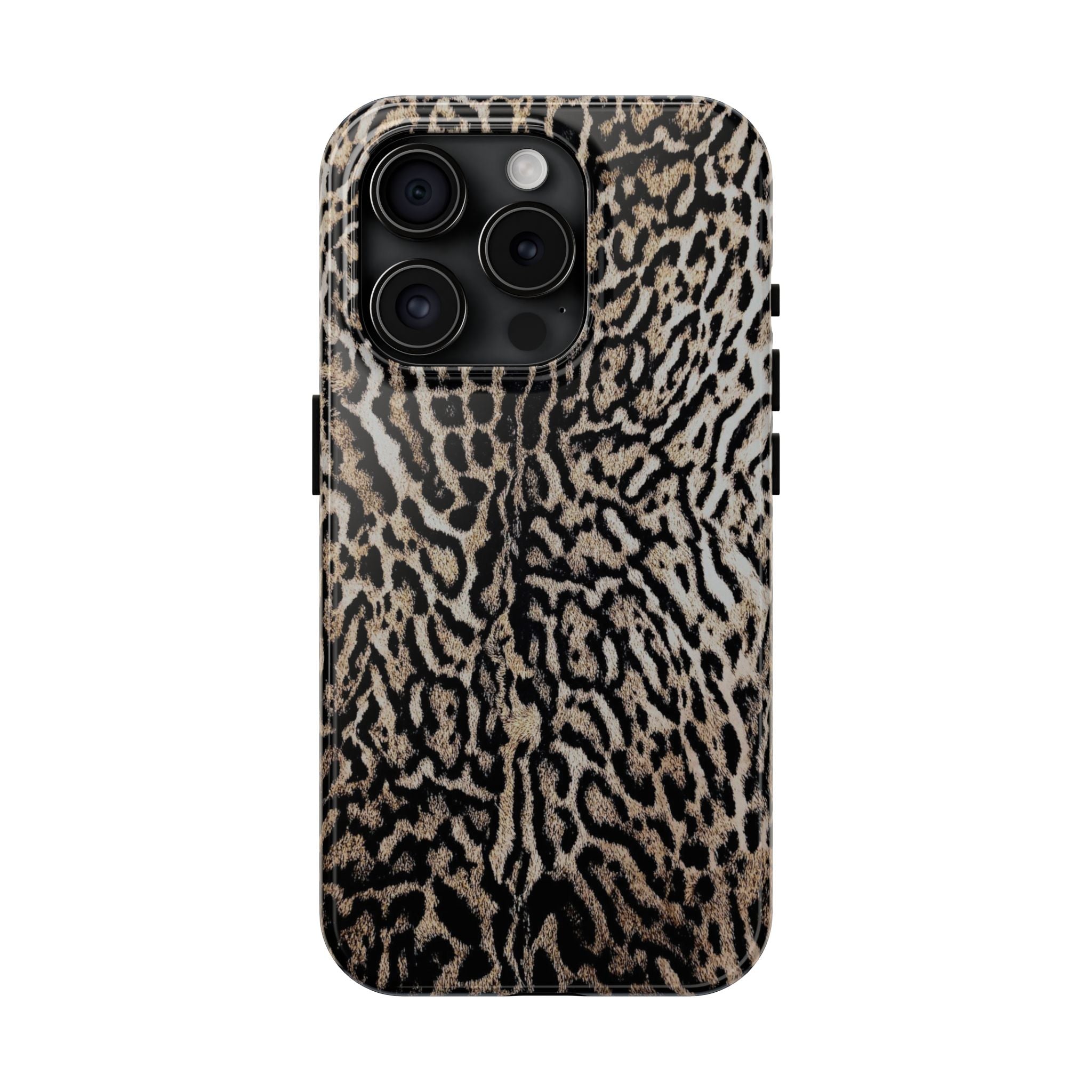 Classic Leopard Cheetah Photo Print Phone Case  - Tough Impact-Resistant Case
