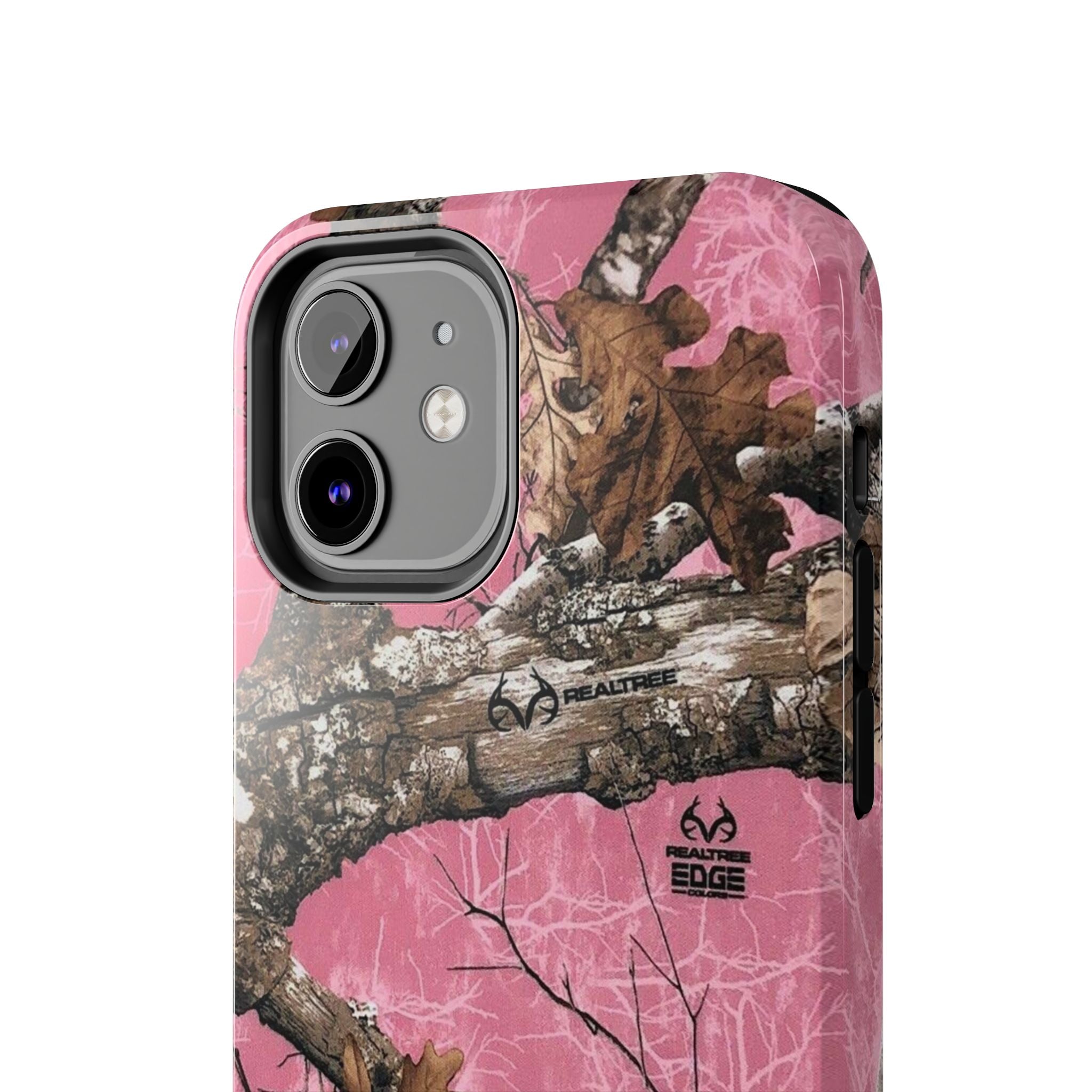 Pink Camo Real Tree Phone Case  - Tough Impact-Resistant Case