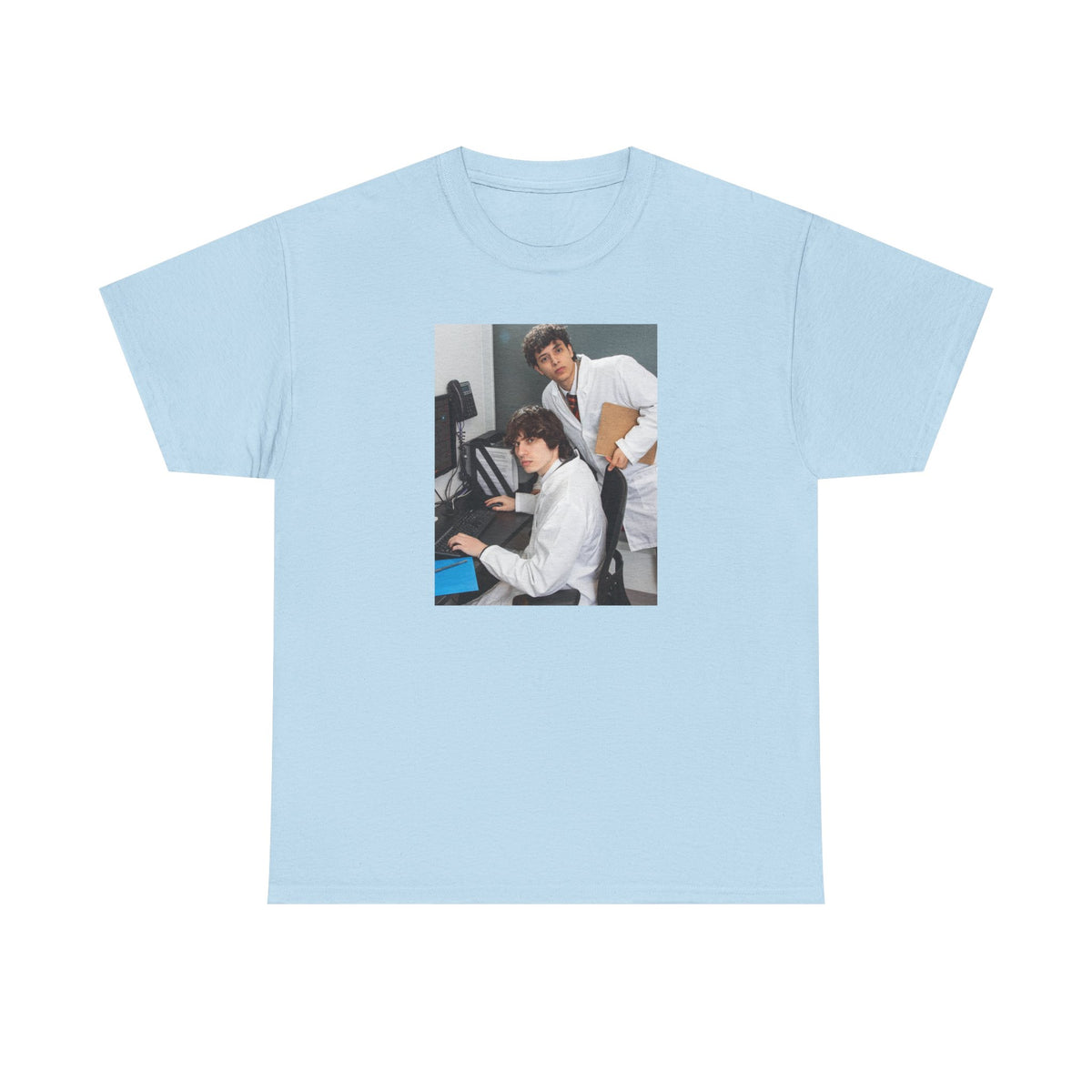 Proud Slushy Noobz Doctor Photo Martin and Hamzah Fan Merch Unisex Heavy Cotton Tee