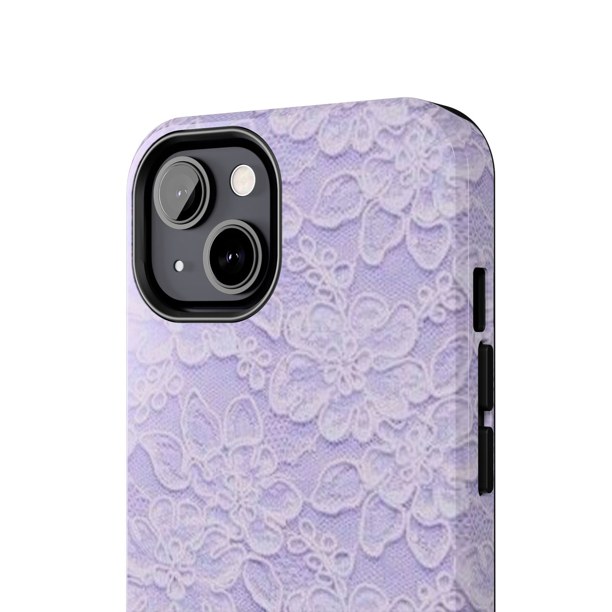 Purple Lace Cute Coquette Phone Case