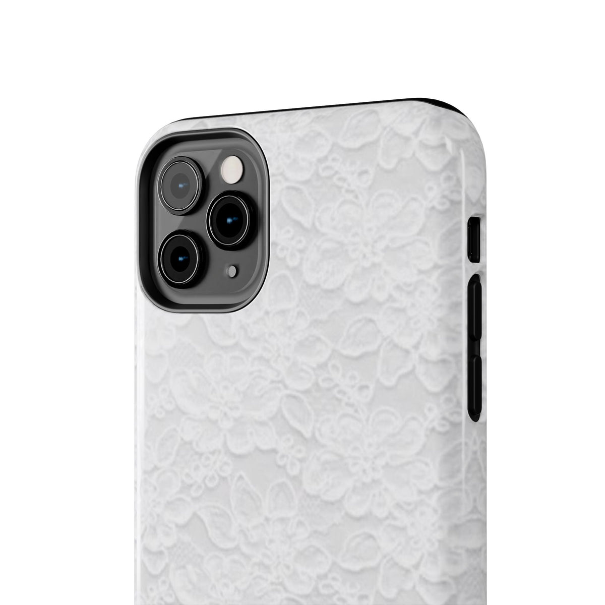White Lace Coquette Phone Case