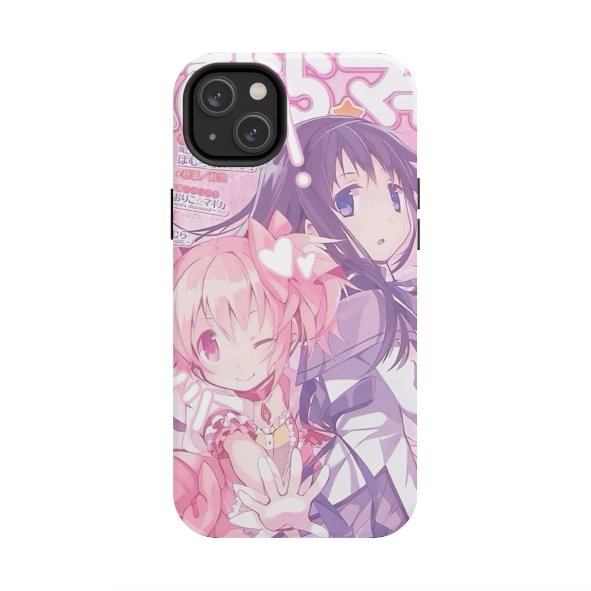 Cute Pink and Purple Anime Phone Case