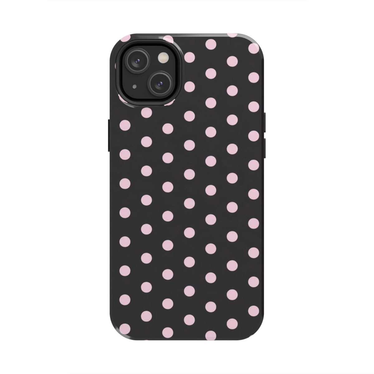 Black and Pink Spots Phone Case