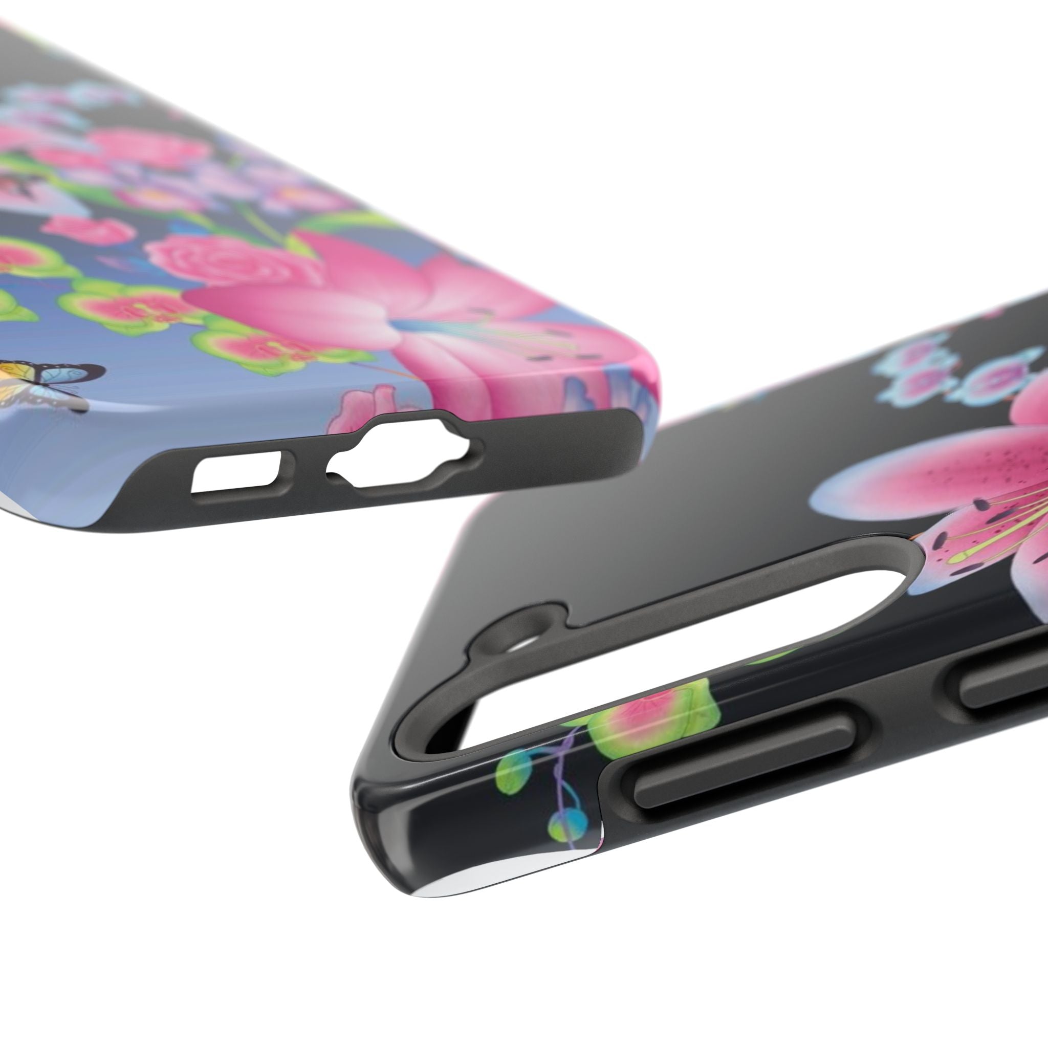 Bright Lily and Orchid  Phone Case