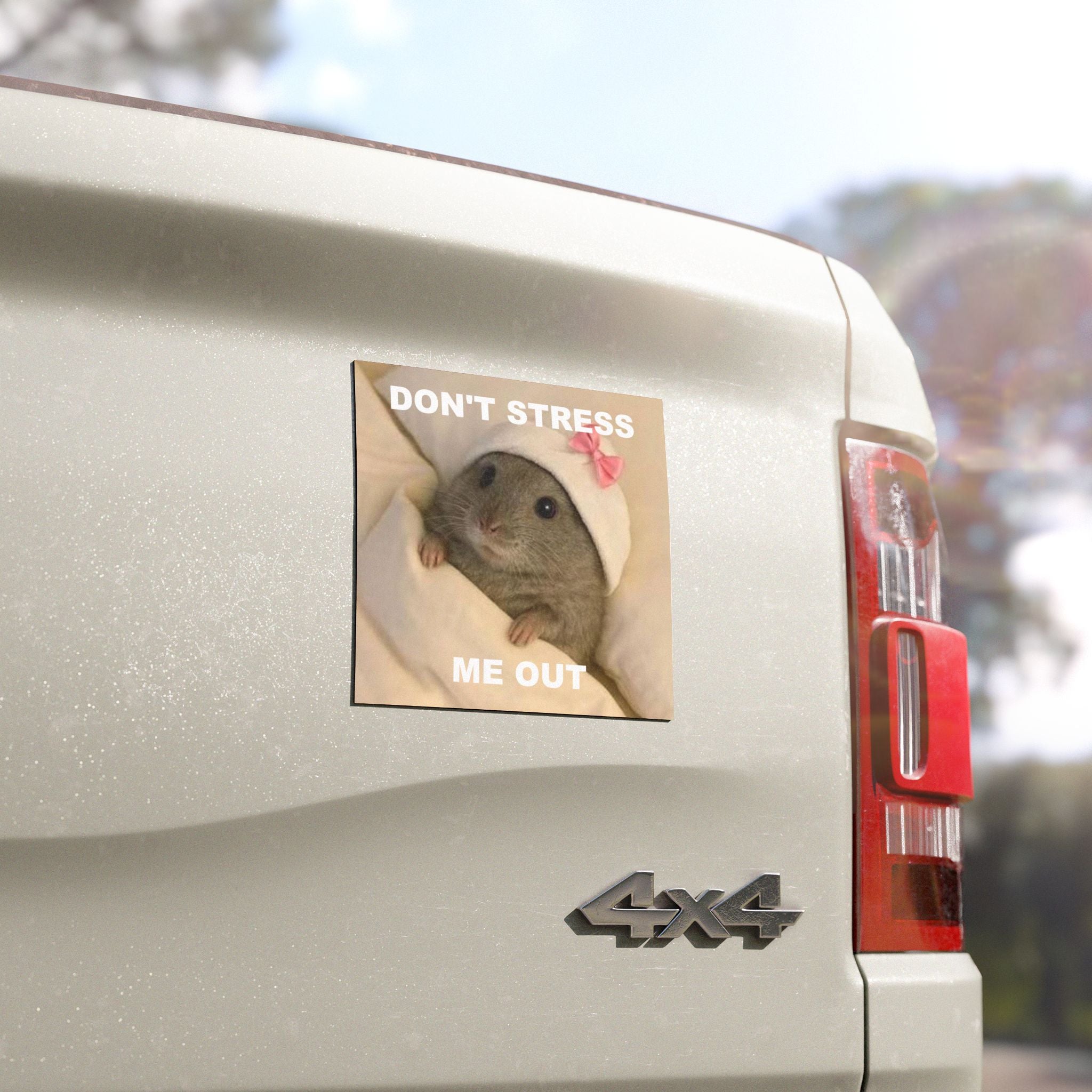 CUTE SPA MOUSE - Car Bumper Magnet