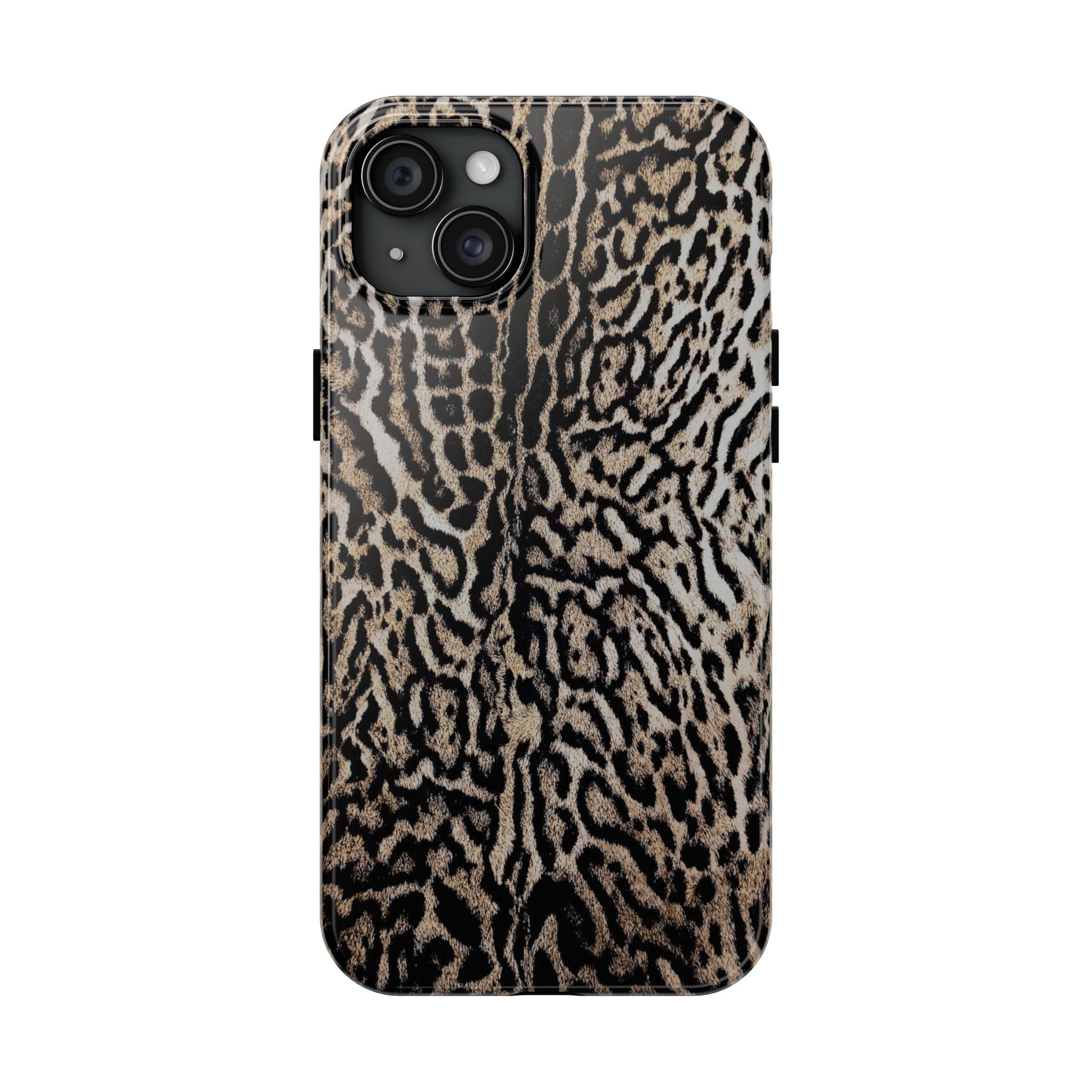 Classic Leopard Cheetah Photo Print Phone Case  - Tough Impact-Resistant Case