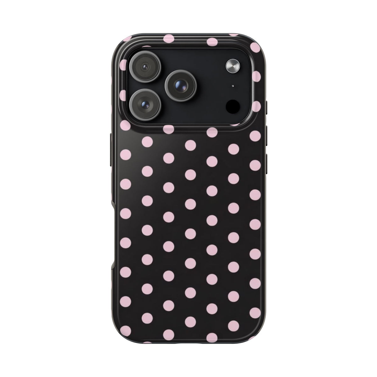 Black and Pink Spots Phone Case