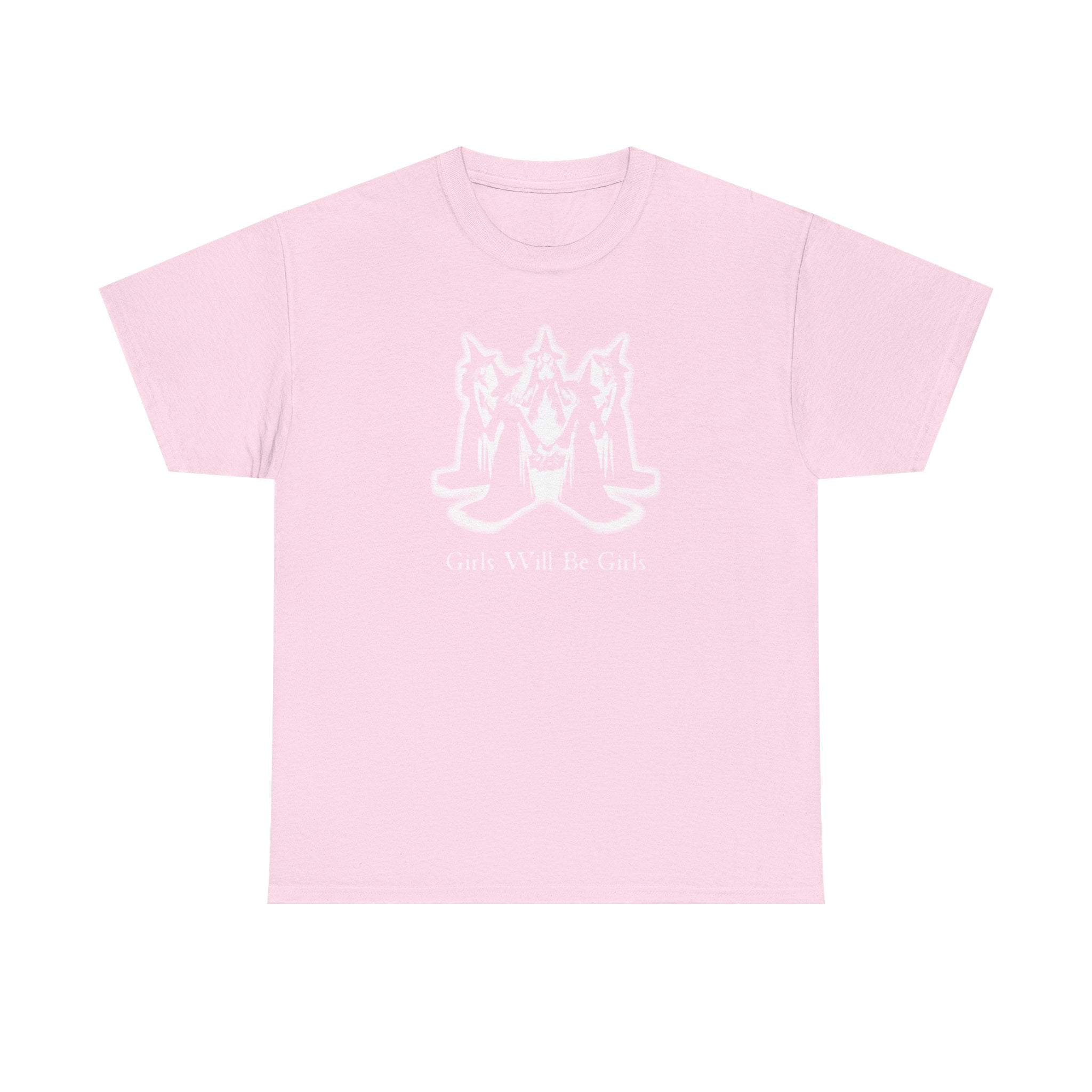 Witches Girls Will Be Girls Witchy Halloween Unisex 100% Cotton Tee