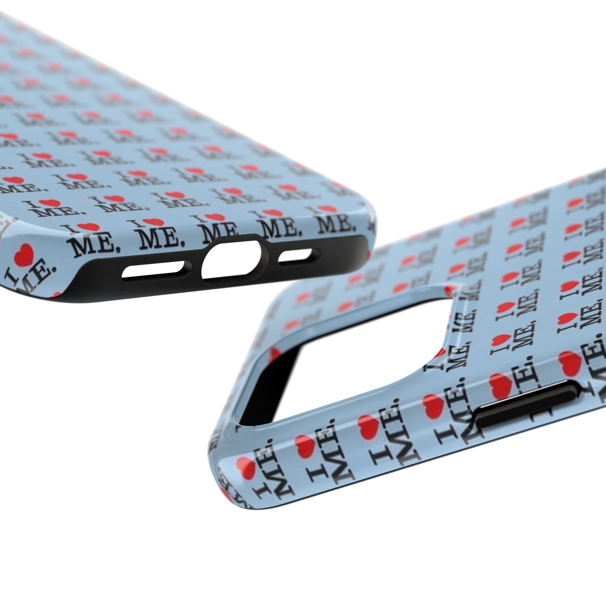 I <3 Me Baby Blue Phone Case