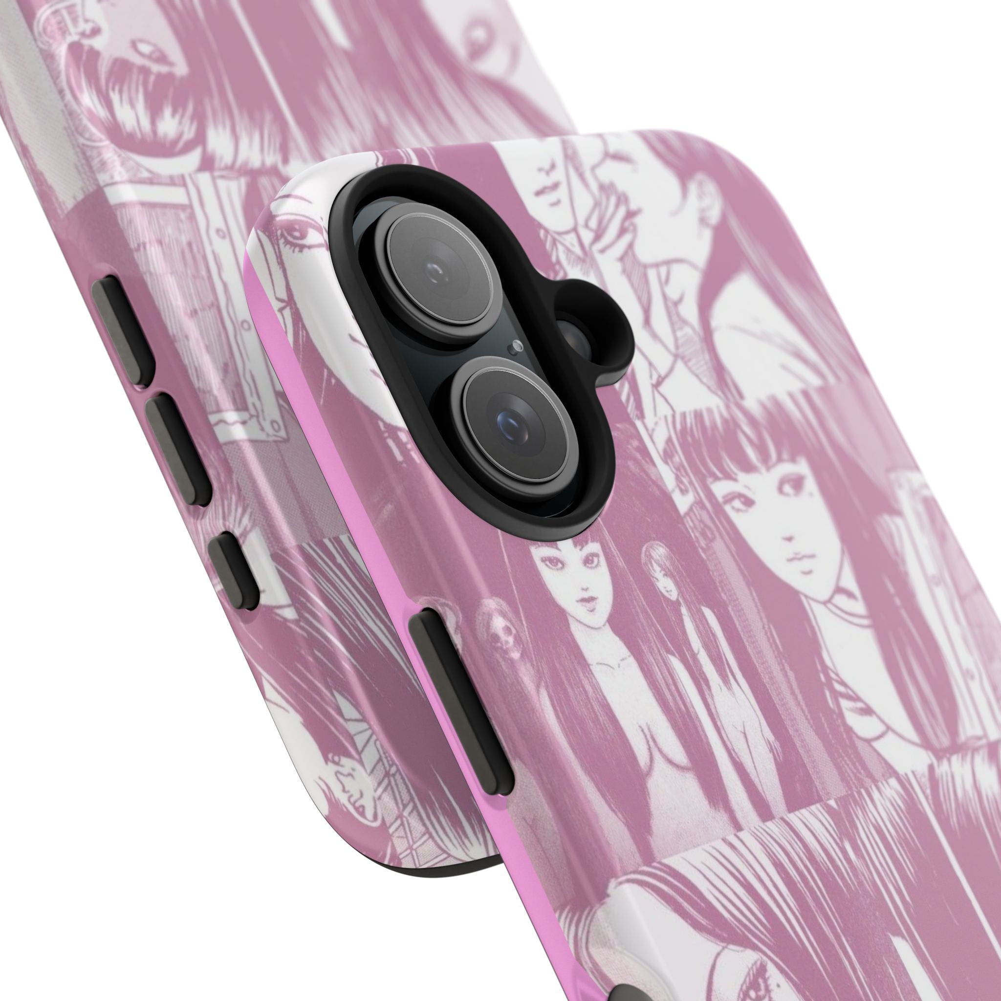Cute Pink Anime Girl Comic BookPhone Case  - Tough Impact-Resistant Cases