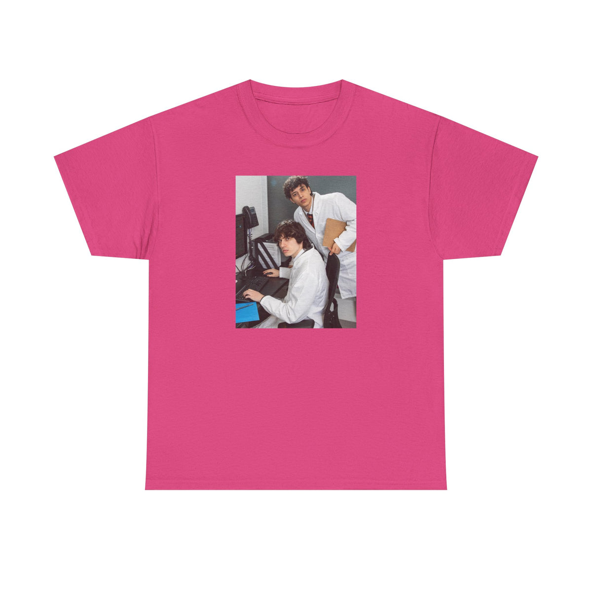 Proud Slushy Noobz Doctor Photo Martin and Hamzah Fan Merch Unisex Heavy Cotton Tee