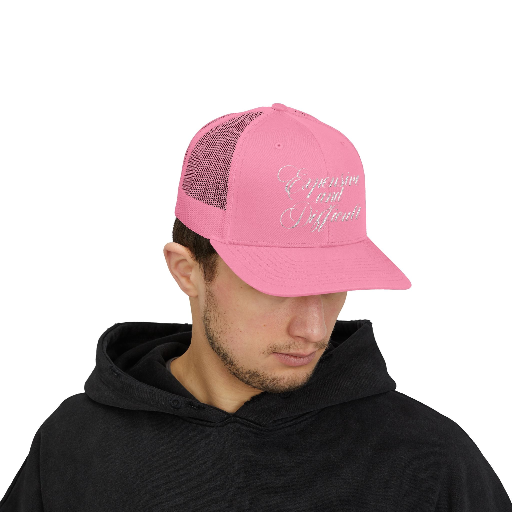 "EXPENSIVE AND DIFFICULT" Trucker Hat