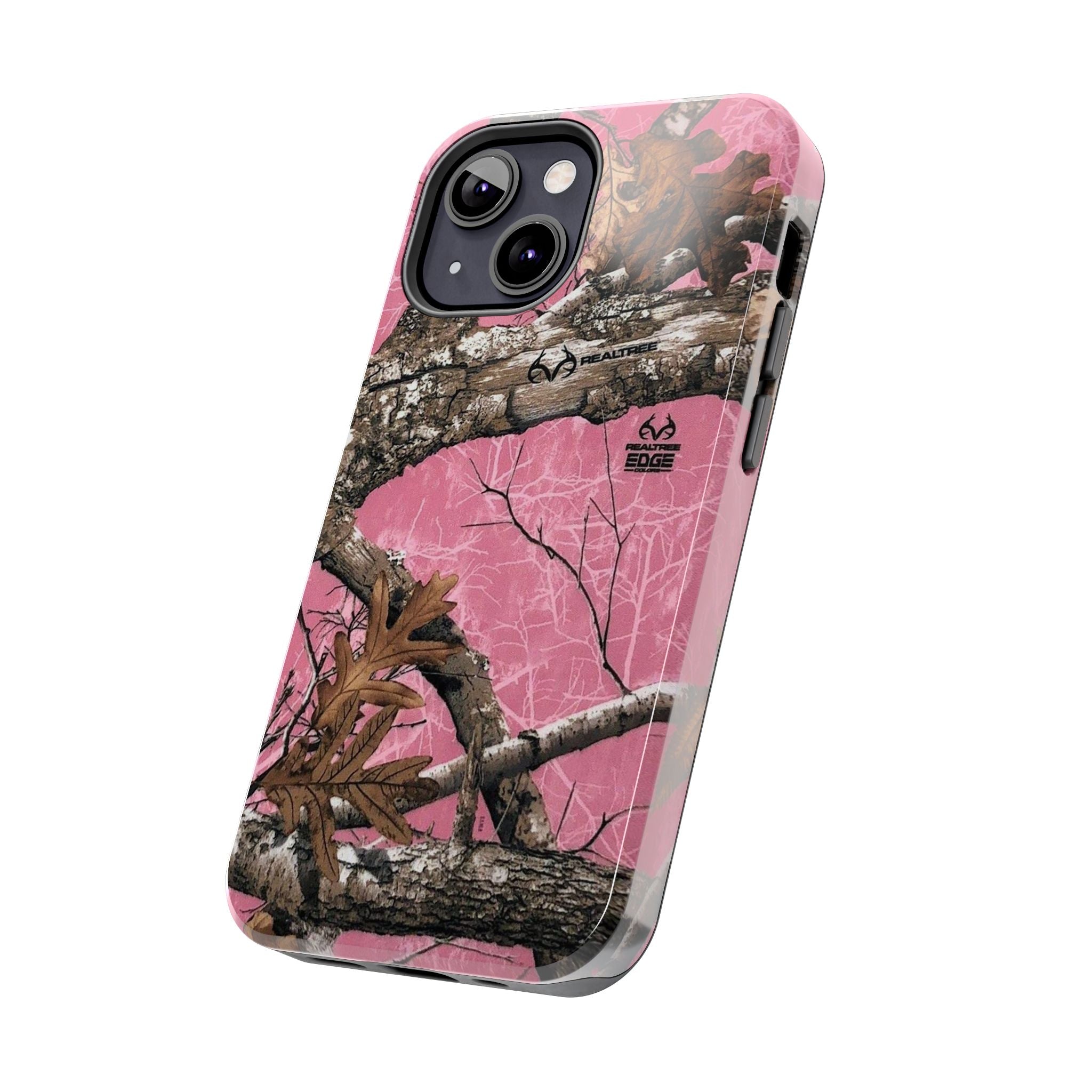 Pink Camo Real Tree Phone Case  - Tough Impact-Resistant Case