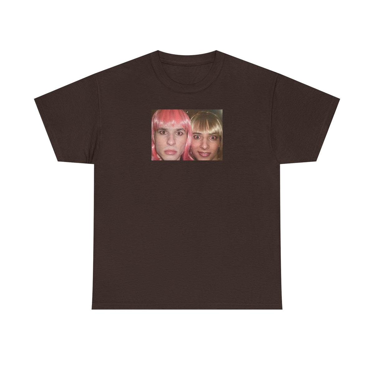 Proud Slushy Noobz Martin and Hamzah Funny Faded Wig Pic Fan Merch - 100% Cotton Tee