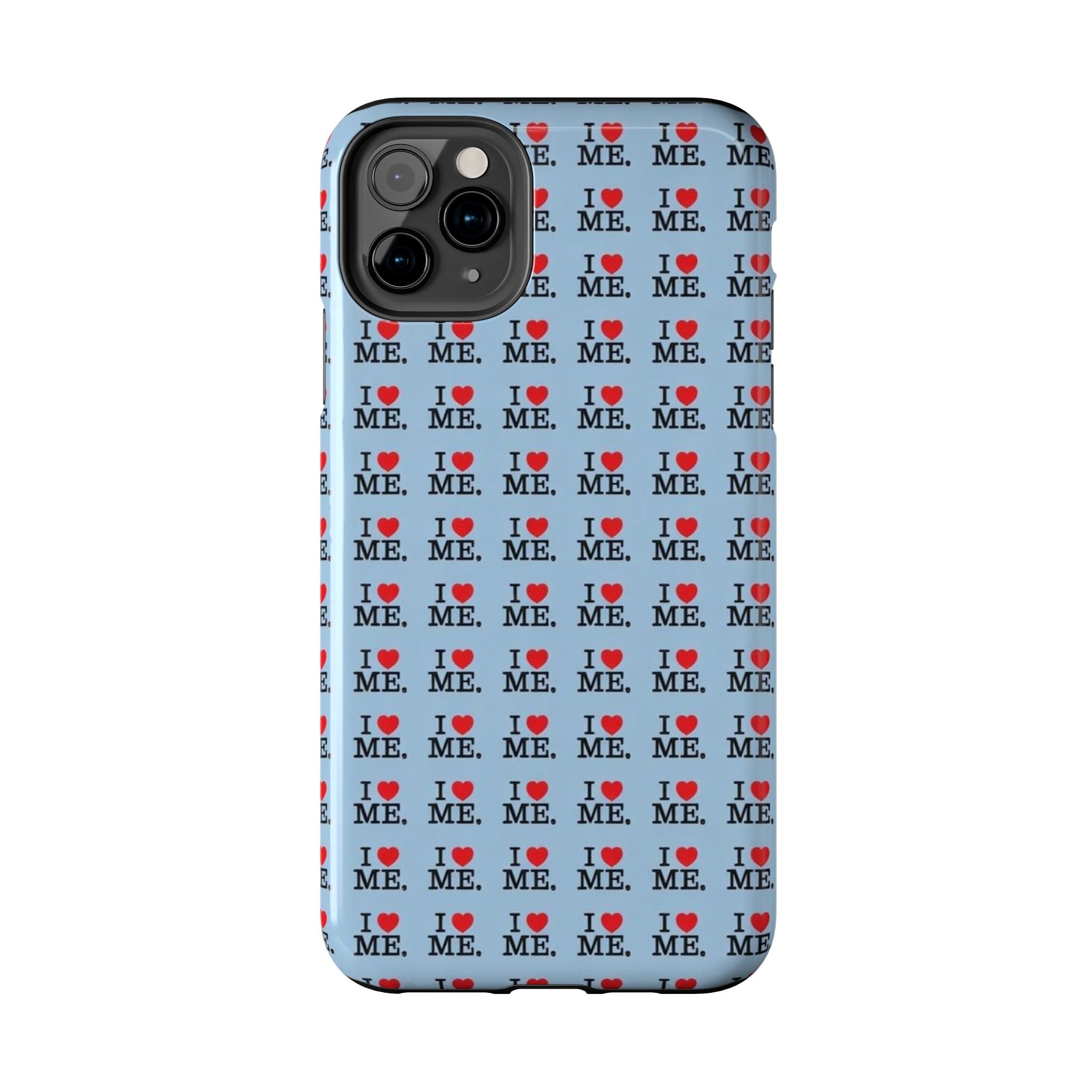 I <3 Me Baby Blue Phone Case