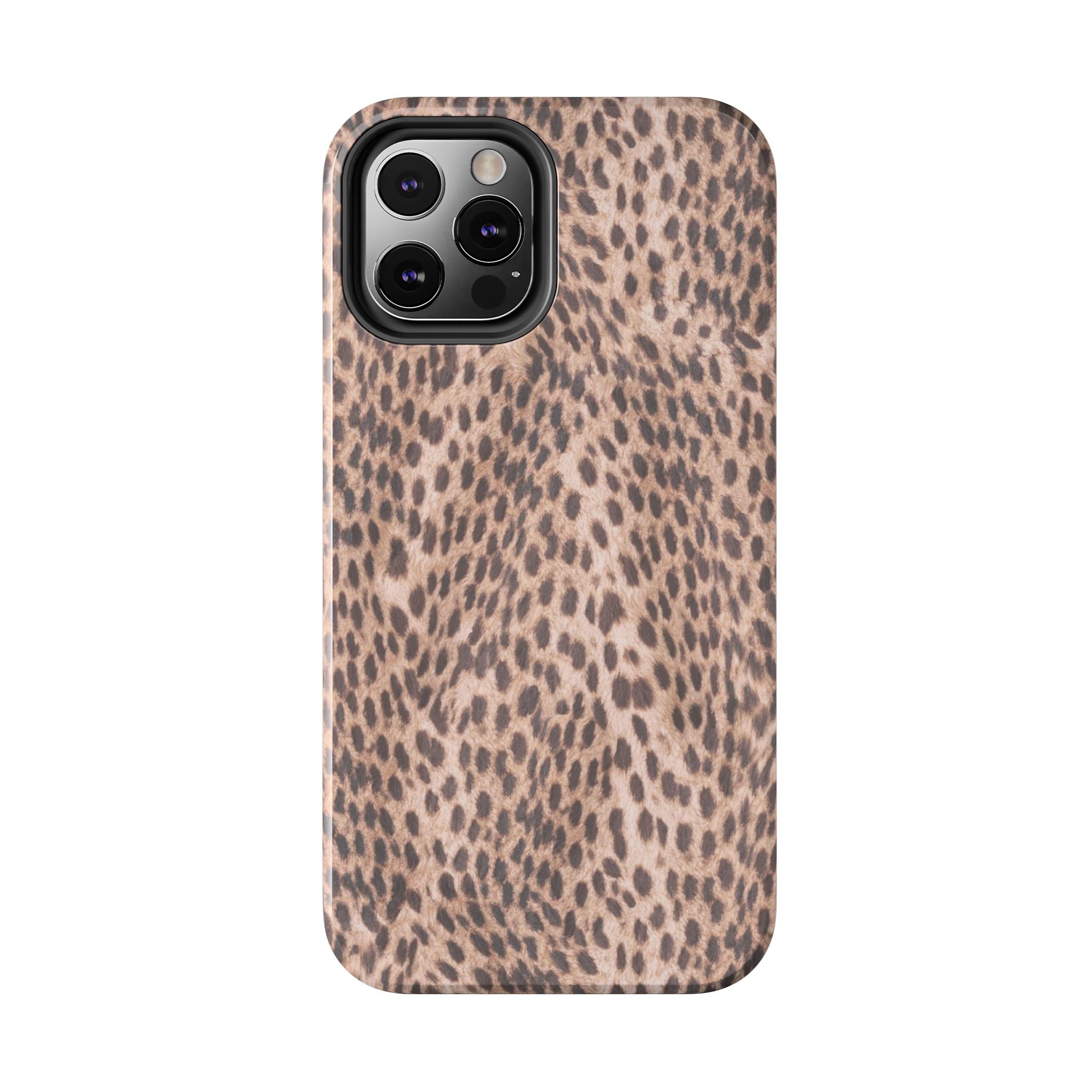 Classy Cheetah Fawn Leopard - Tough Impact-Resistant Case