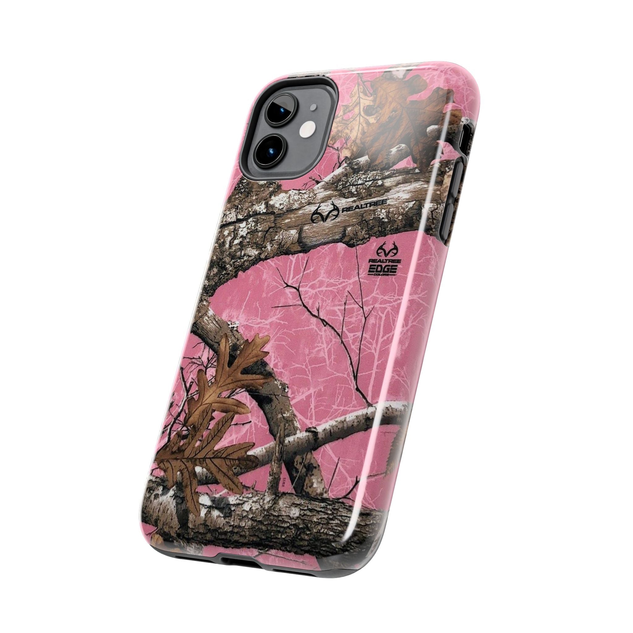 Pink Camo Real Tree Phone Case  - Tough Impact-Resistant Case