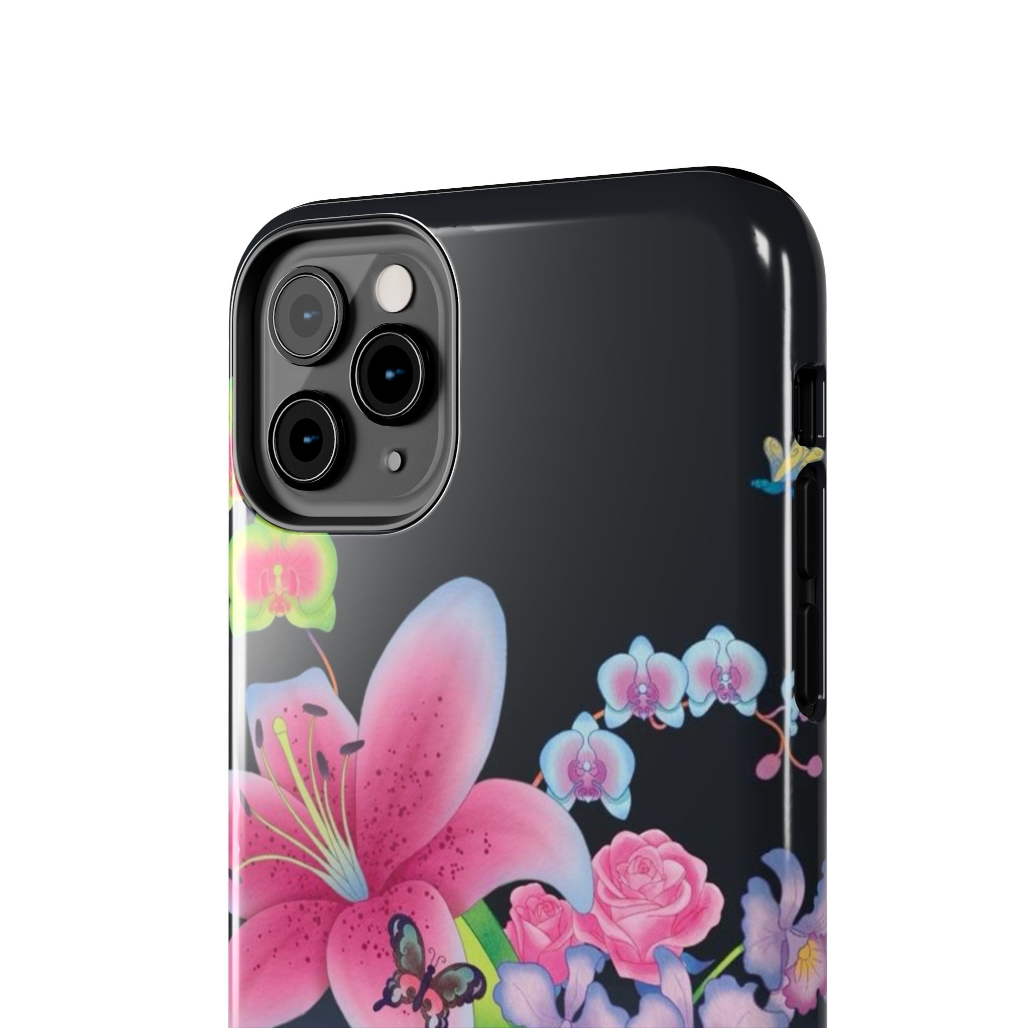Bright Lily and Orchid  Phone Case