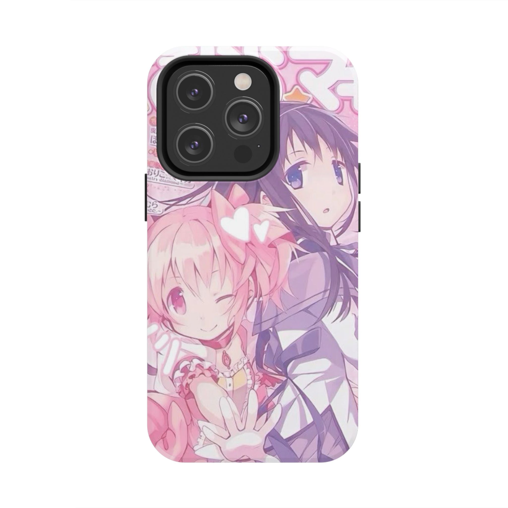 Cute Pink and Purple Anime Phone Case