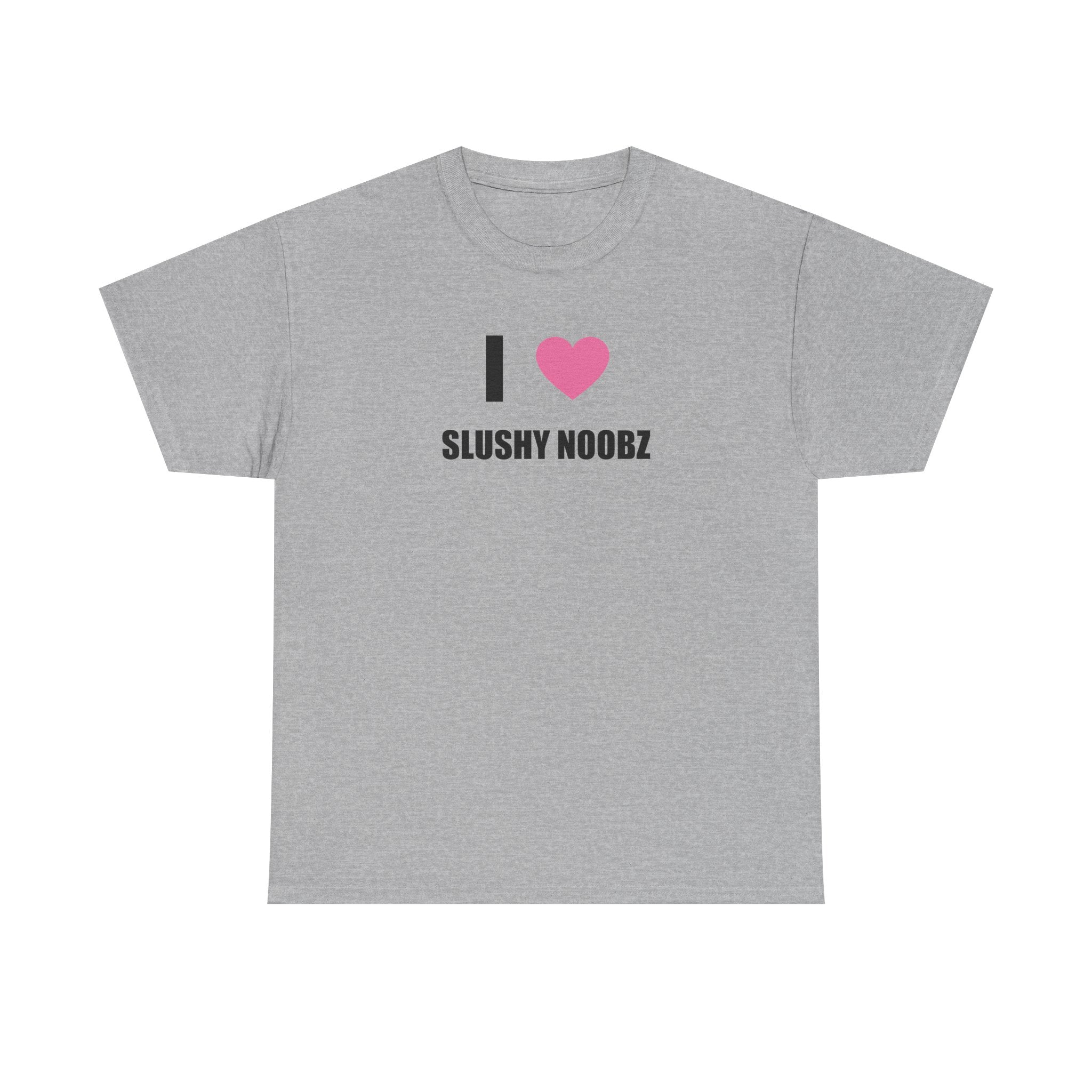 I Love Slushy Noobz Unisex Heavy Cotton Tee